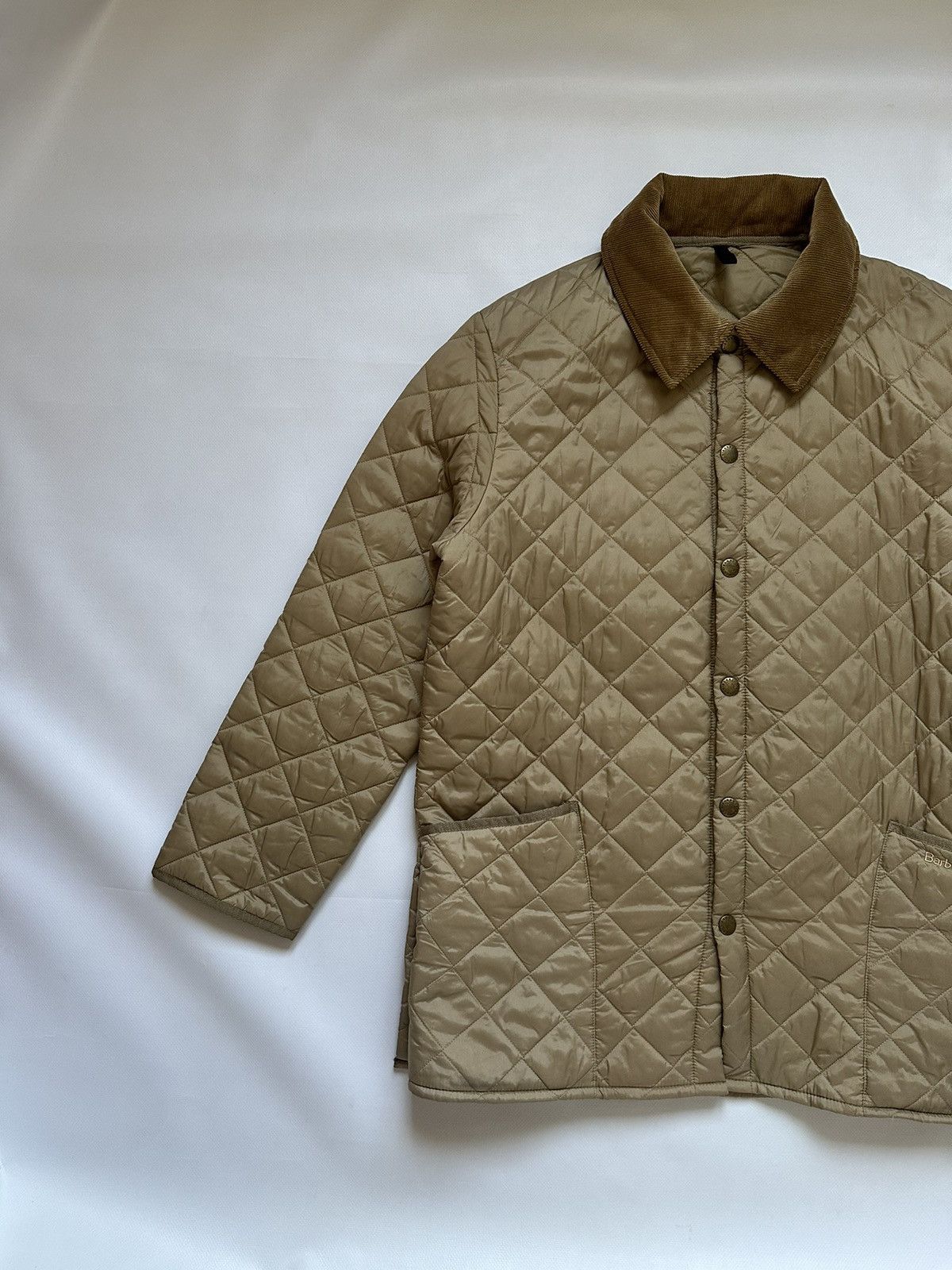 Barbour Vintage Barbour Quilted Jacket Size US L / EU 52-54 / 3 - 2 Thumbnail