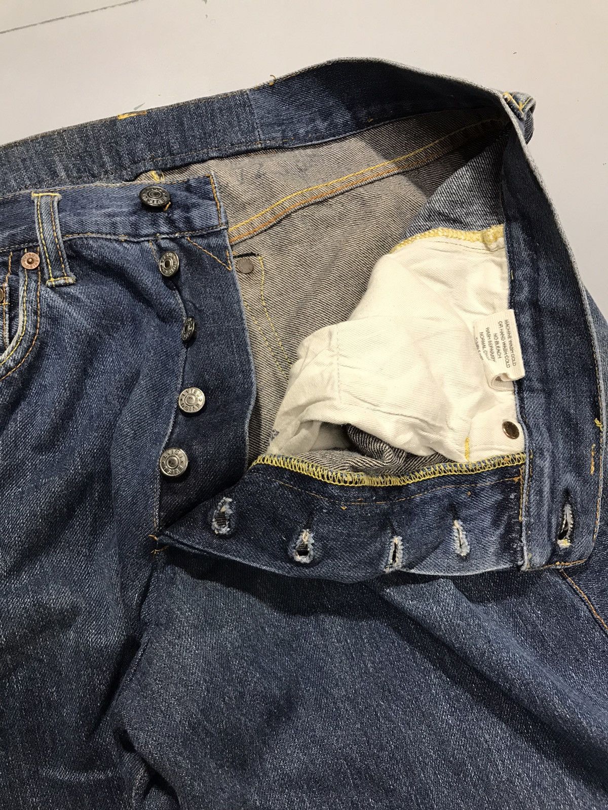 Japanese Brand Vintage Japanese brand seagull salvage denim Size US 36 / EU 52 - 5 Thumbnail