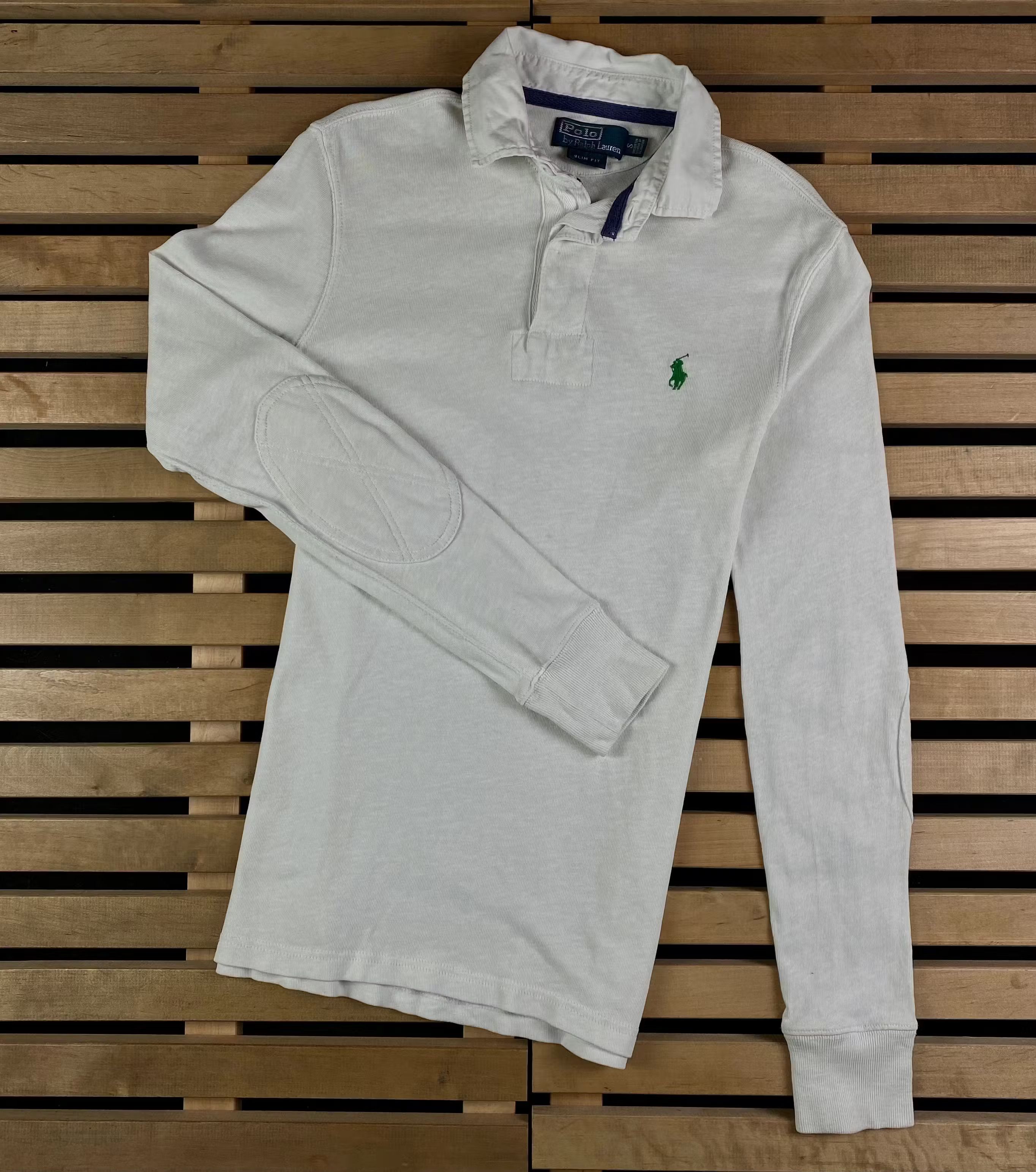 Polo Ralph Lauren × Ralph Lauren × Vintage Mens Rugby Sweatshirt Polo Ralph Lauren Vintage Size S Size US S / EU 44-46 / 1 - 1 Thumbnail