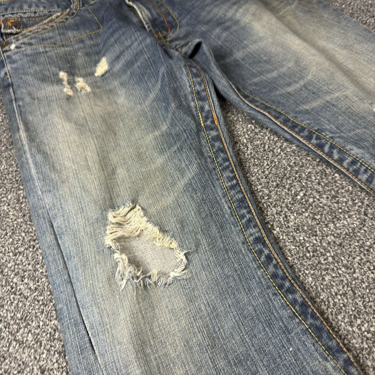14th Addiction 🔥🇯🇵 Flared Vintage 90s HR Thrashed Washed Hysteric Style Size US 32 / EU 48 - 7 Thumbnail