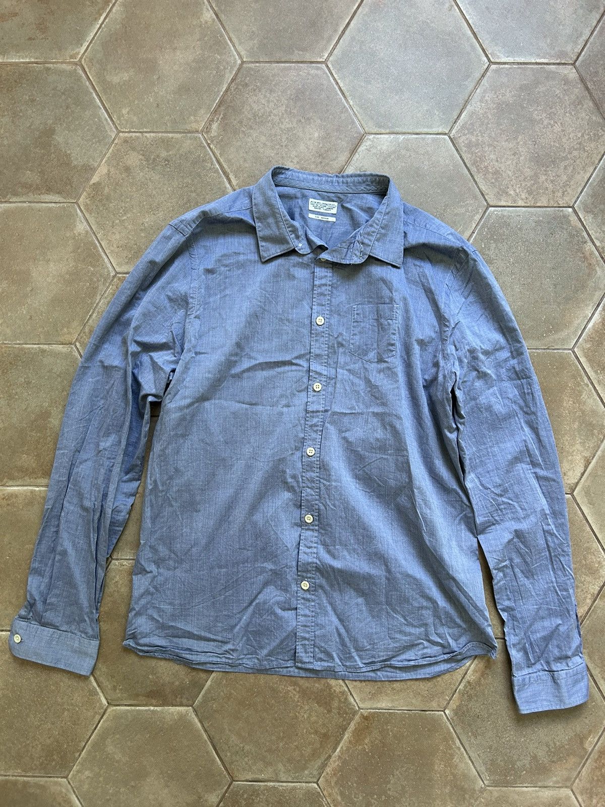 Allsaints × Japanese Brand ALLSAINTS COTTON SHIRT Size US M / EU 48-50 / 2 - 1 Thumbnail