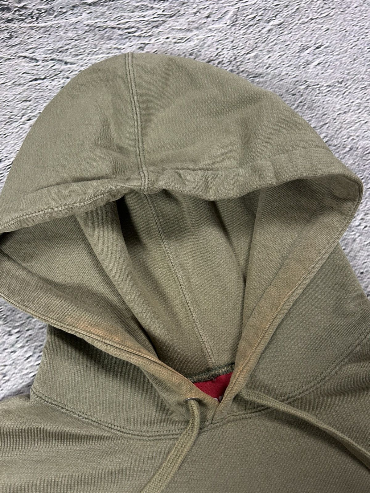 Supreme Supreme hoodie chainstitch Picasso FW18 Olive green Size US M / EU 48-50 / 2 - 3 Thumbnail