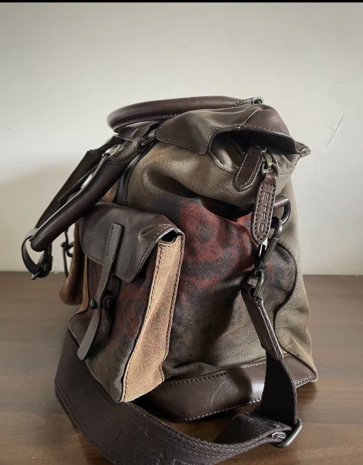 Etro Etro leather duffel travel bag Size ONE SIZE - 4 Thumbnail