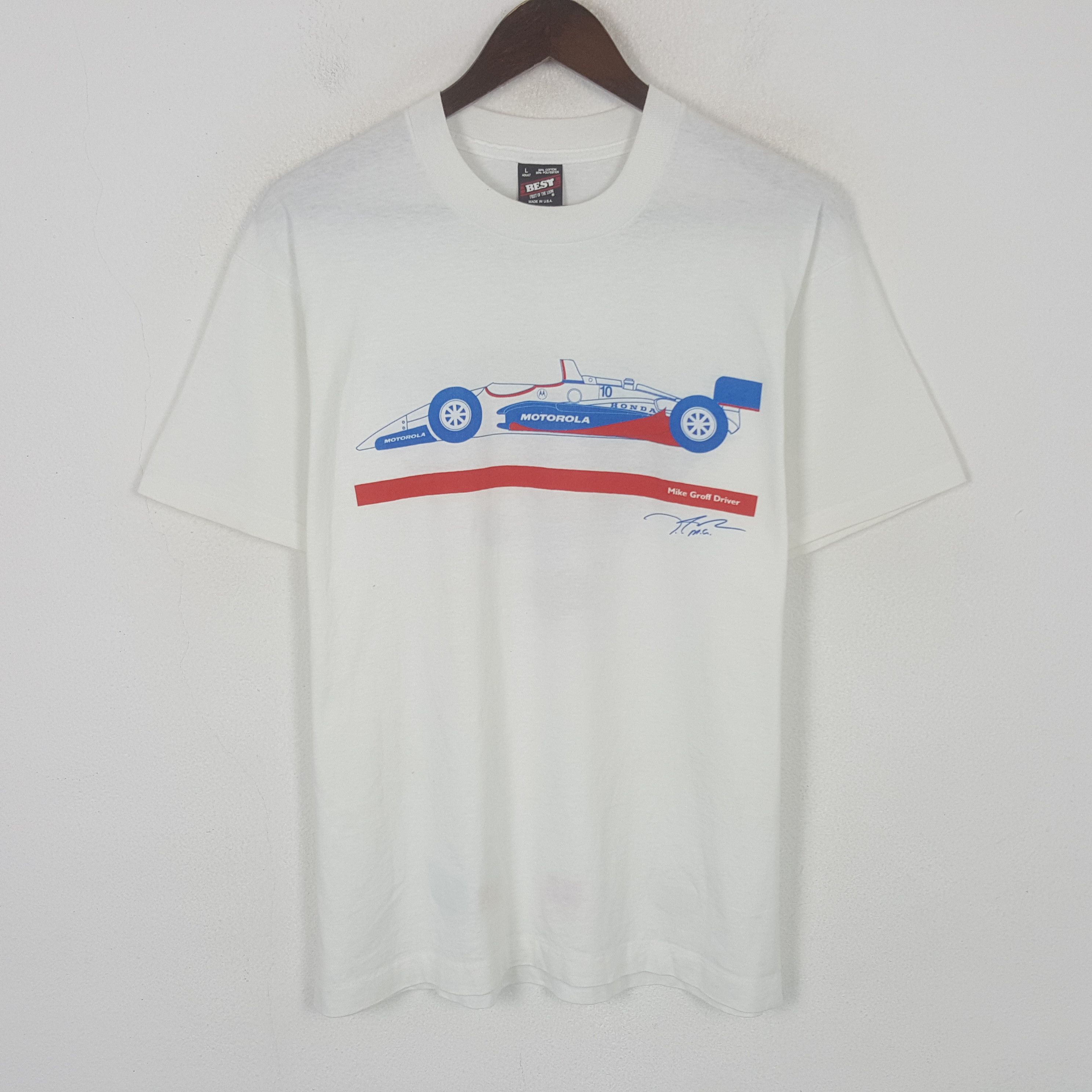 Motorola Vintage 90’s Motorola Racing Team T-shirt Size US L / EU 52-54 / 3 - 3 Thumbnail