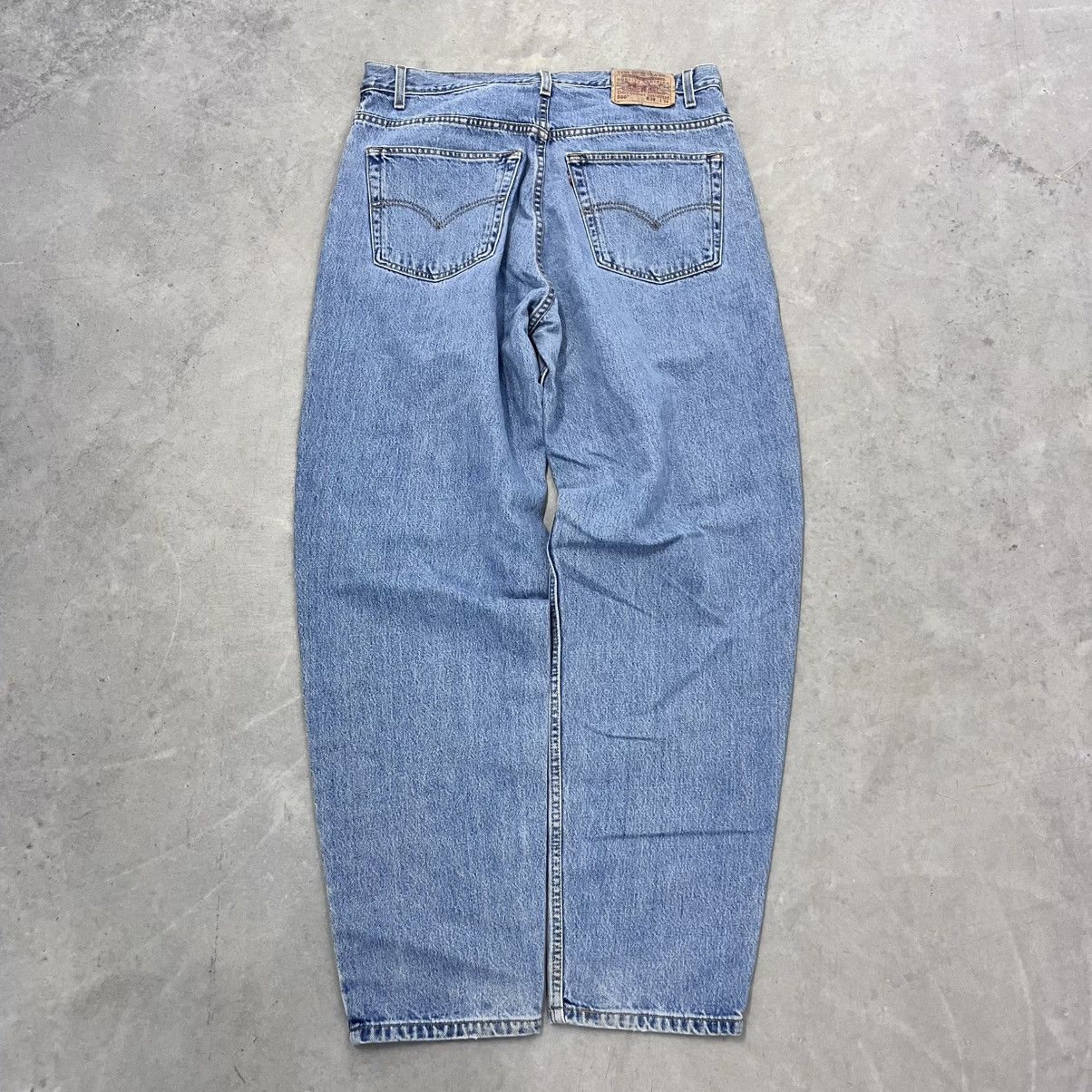 Levi's × Vintage CRAZY Vintage 90's Levi's 560 Baggy 38x34 Skater Denim Jeans Size US 38 / EU 54 - 1 Thumbnail