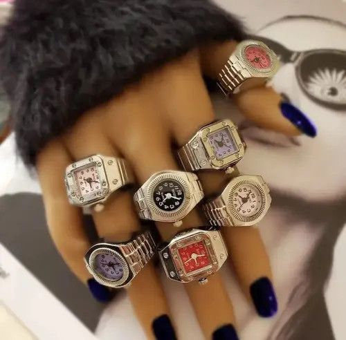 Japanese Brand × Vintage Rings Jewelry Clock Retro Size ONE SIZE - 1 Thumbnail