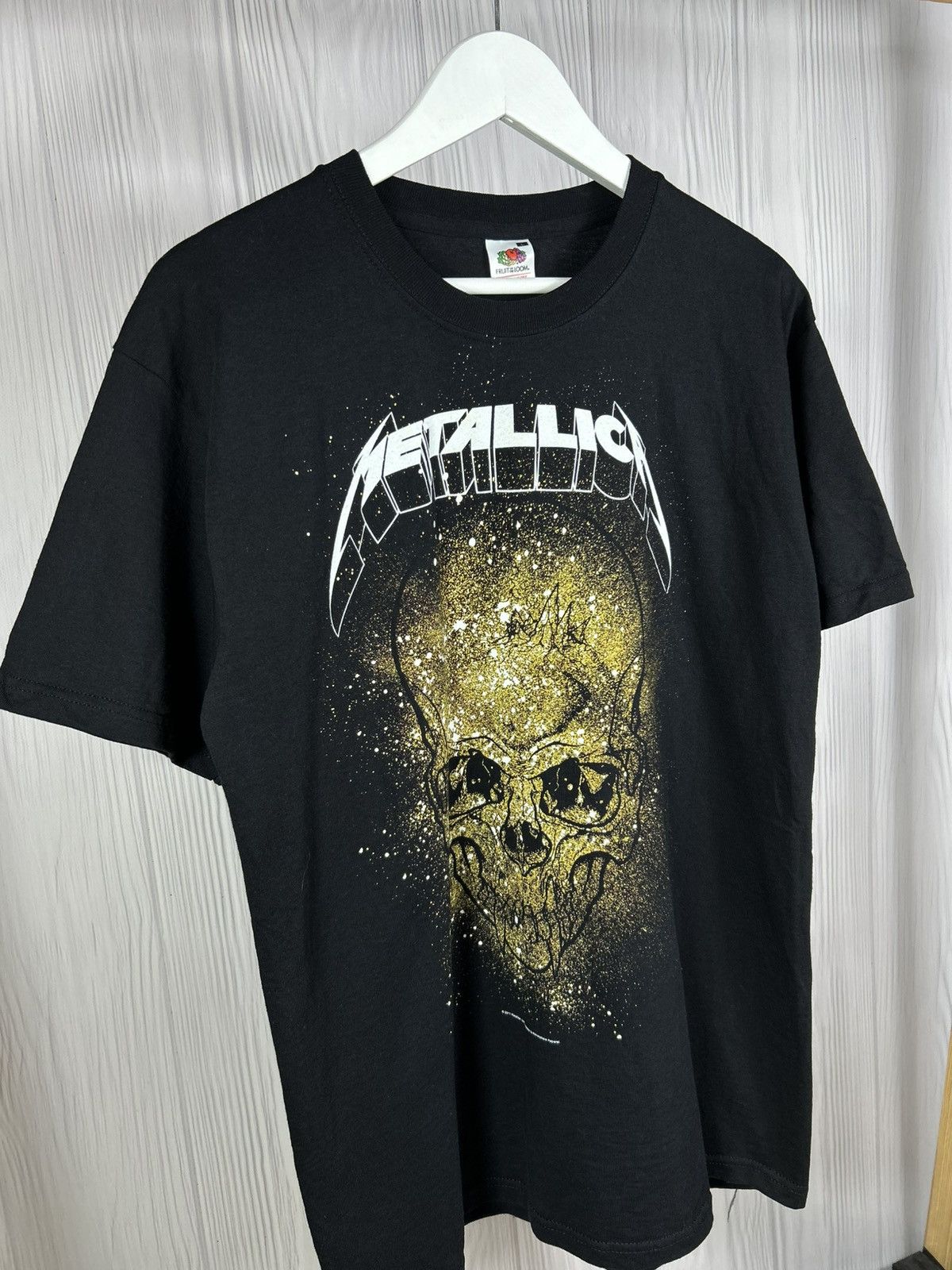 Band Tees Vintage Metallica 2011 Skull Band T-Shirt Size L Size US L / EU 52-54 / 3 - 2 Thumbnail