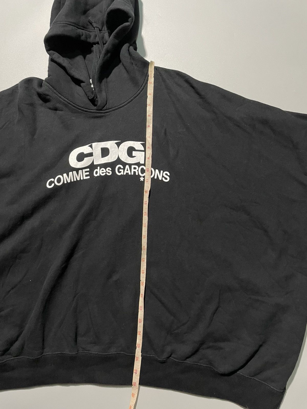 Comme des Garcons × Japanese Brand CDG Poncho Hoodie - Black Size US M / EU 48-50 / 2 - 9 Thumbnail