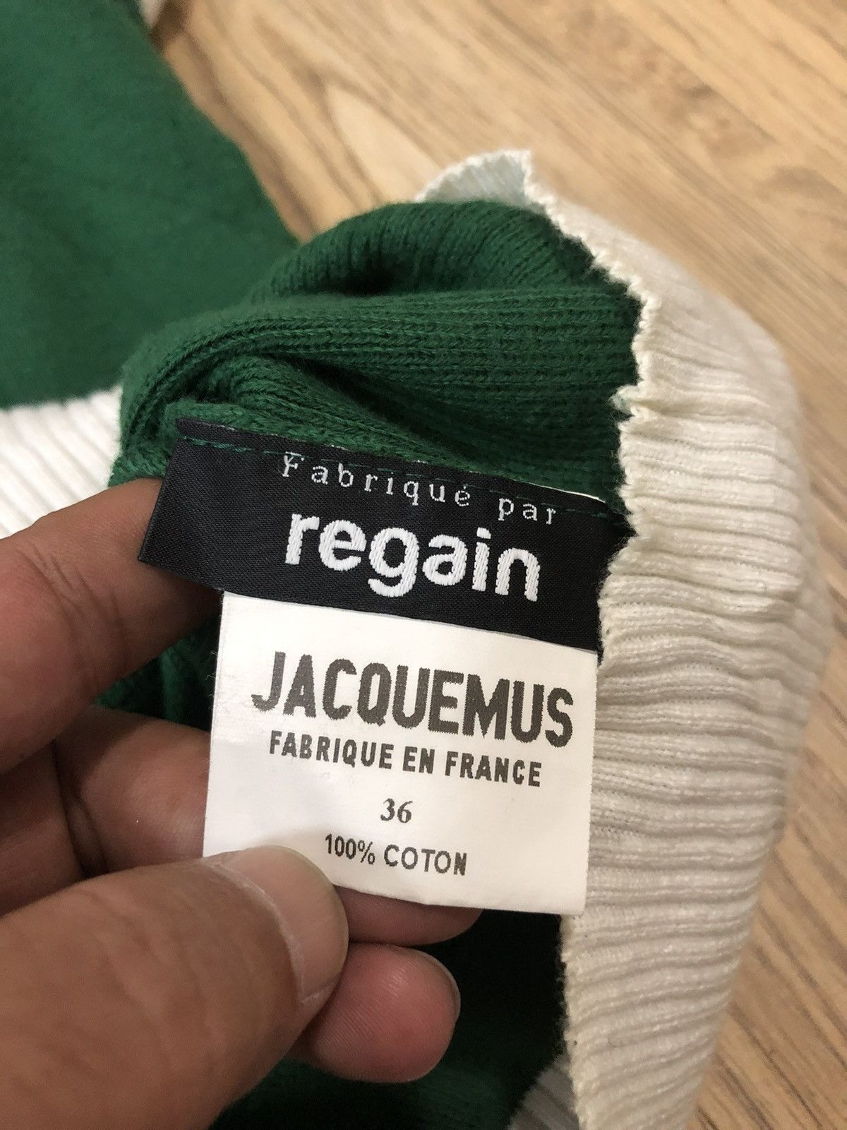 Jacquemus Jacquemus two tone sweater Size US M / EU 48-50 / 2 - 9 Thumbnail