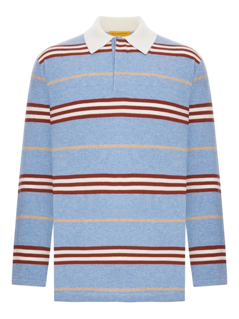 Guest in Residence STRIPED RUBGY POLO SHIRT Size US M / EU 48-50 / 2 - 1 Thumbnail