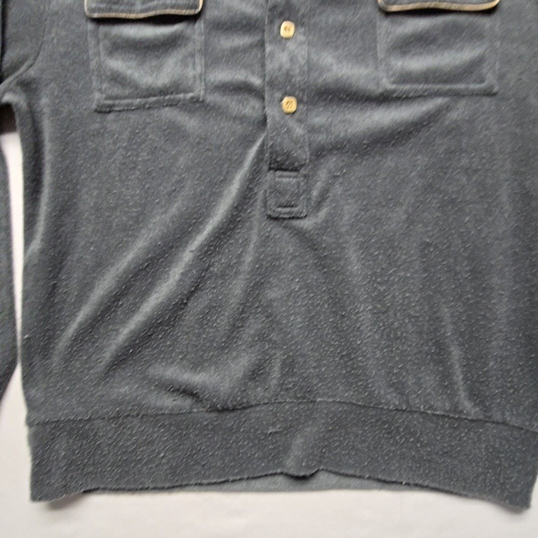 Vintage Vintage Chemise ET CIE Pullover Gray Button Front XL Shirt Size US XL / EU 56 / 4 - 2 Thumbnail