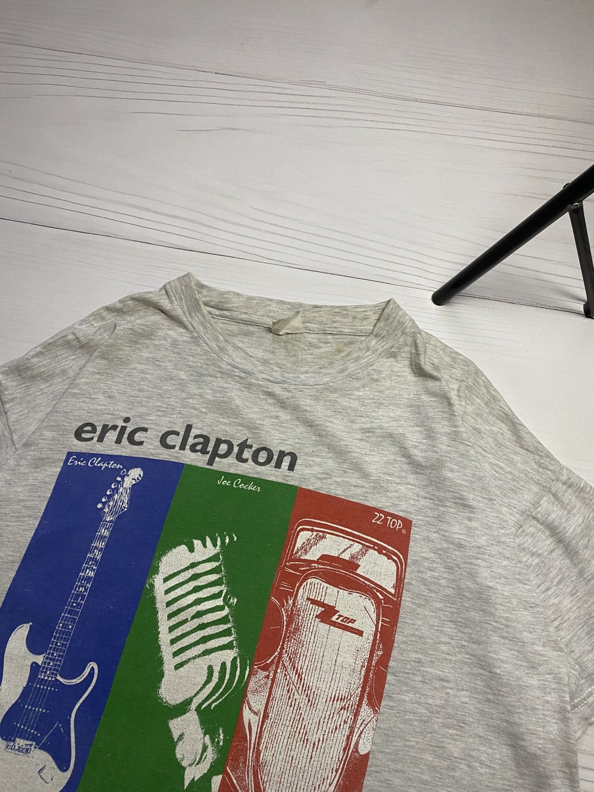 Vintage Vintage Eric Clapton & Friends 1993 tour band t shirt Size US XXL / EU 58 / 5 - 5 Thumbnail