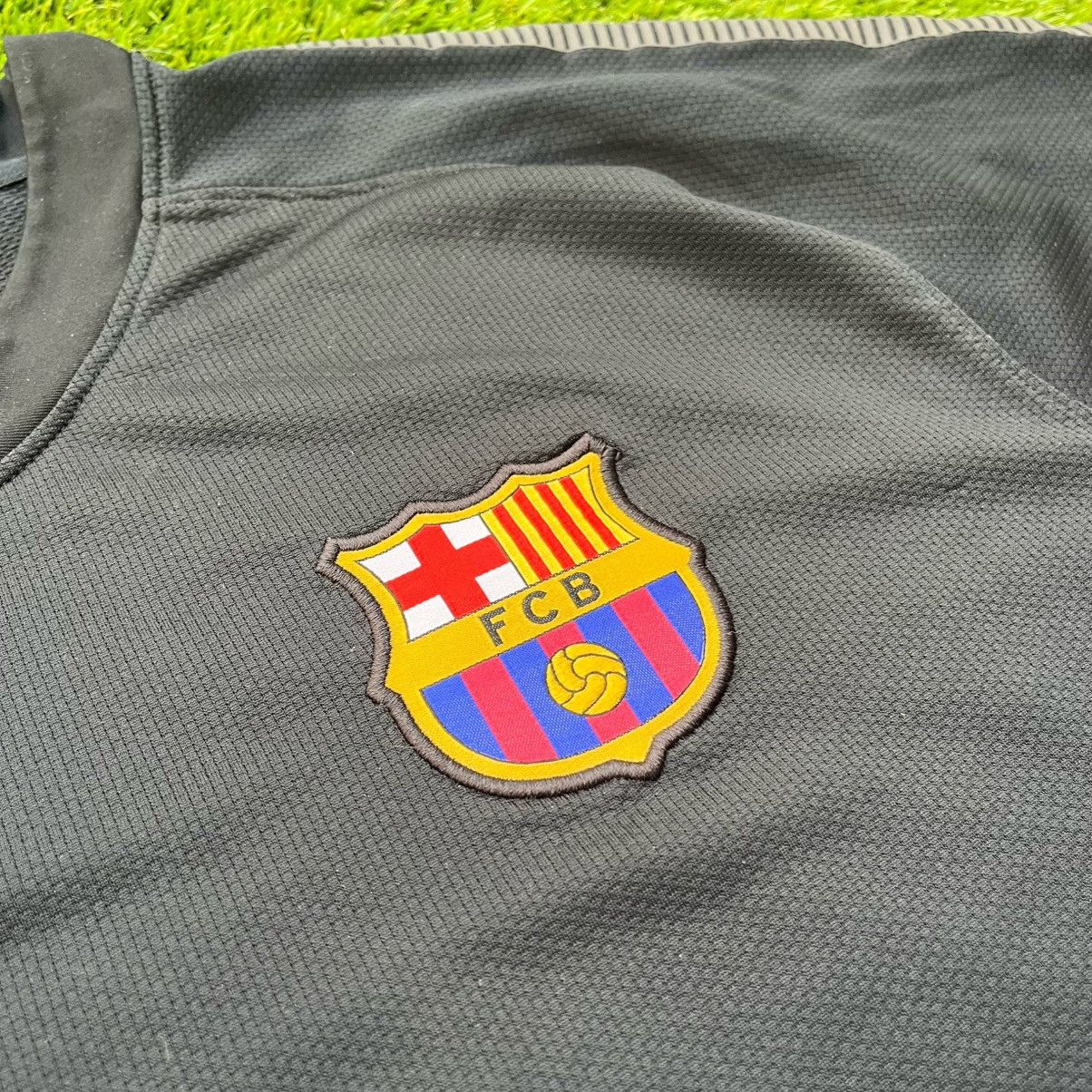 Nike FC Barcelona 2011/12 Away Jersey Nike Vintage Football Shirt Size US XL / EU 56 / 4 - 10 Thumbnail