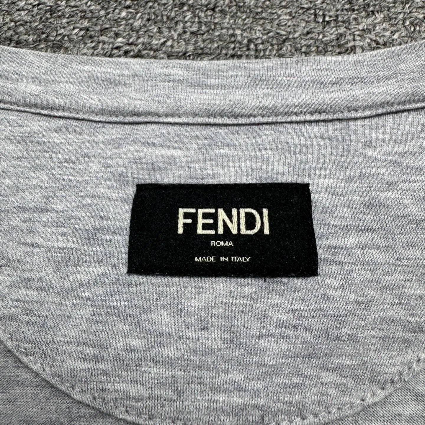 Fendi Fendi Devil Eye Short Sleeve Tee. Size US XL / EU 56 / 4 - 2 Thumbnail