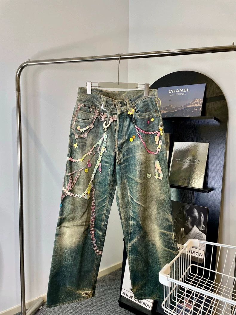 Acne Studios Acne Studios Aged washed candy jeans Size US 32 / EU 48 - 1 Thumbnail