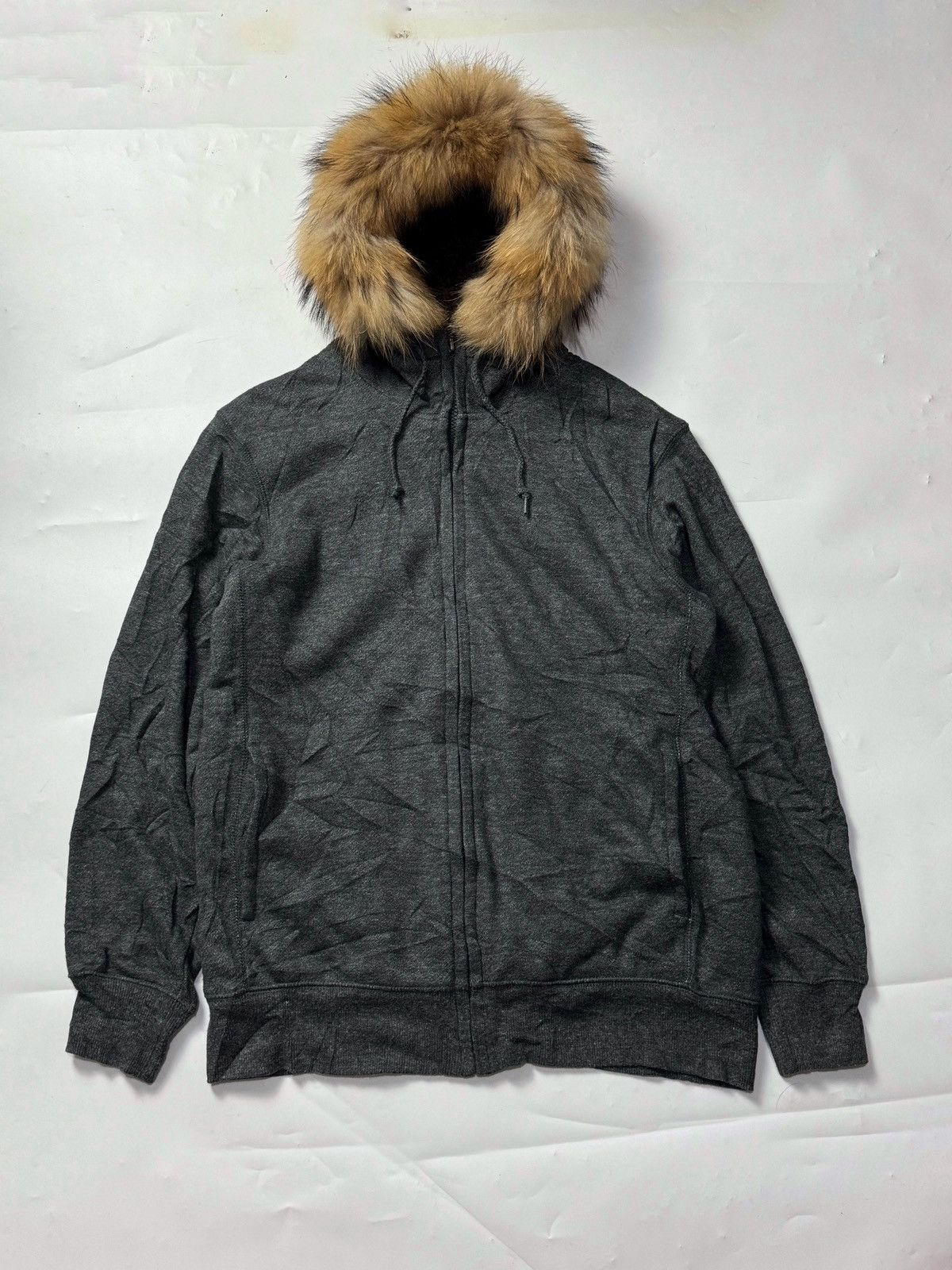 If Six Was Nine × Japanese Brand × Le Grande Bleu (L.G.B.) Furhoodie sherpa japanese uniqlo Style Ifsix Lgb Size US L / EU 52-54 / 3 - 1 Thumbnail