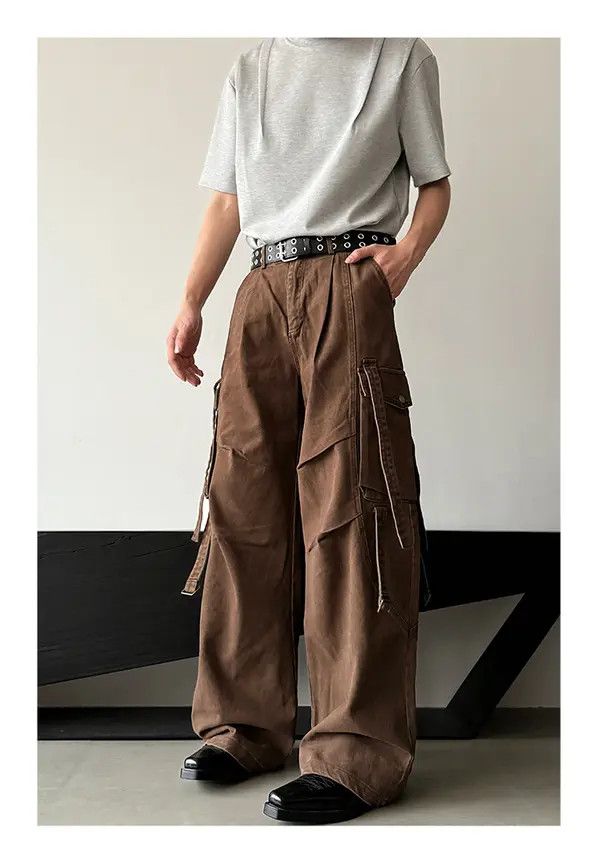 Jean Hoshikawa x Nami Multi Pocket Pleated Jeans Size US 32 / EU 48 - 7 Thumbnail