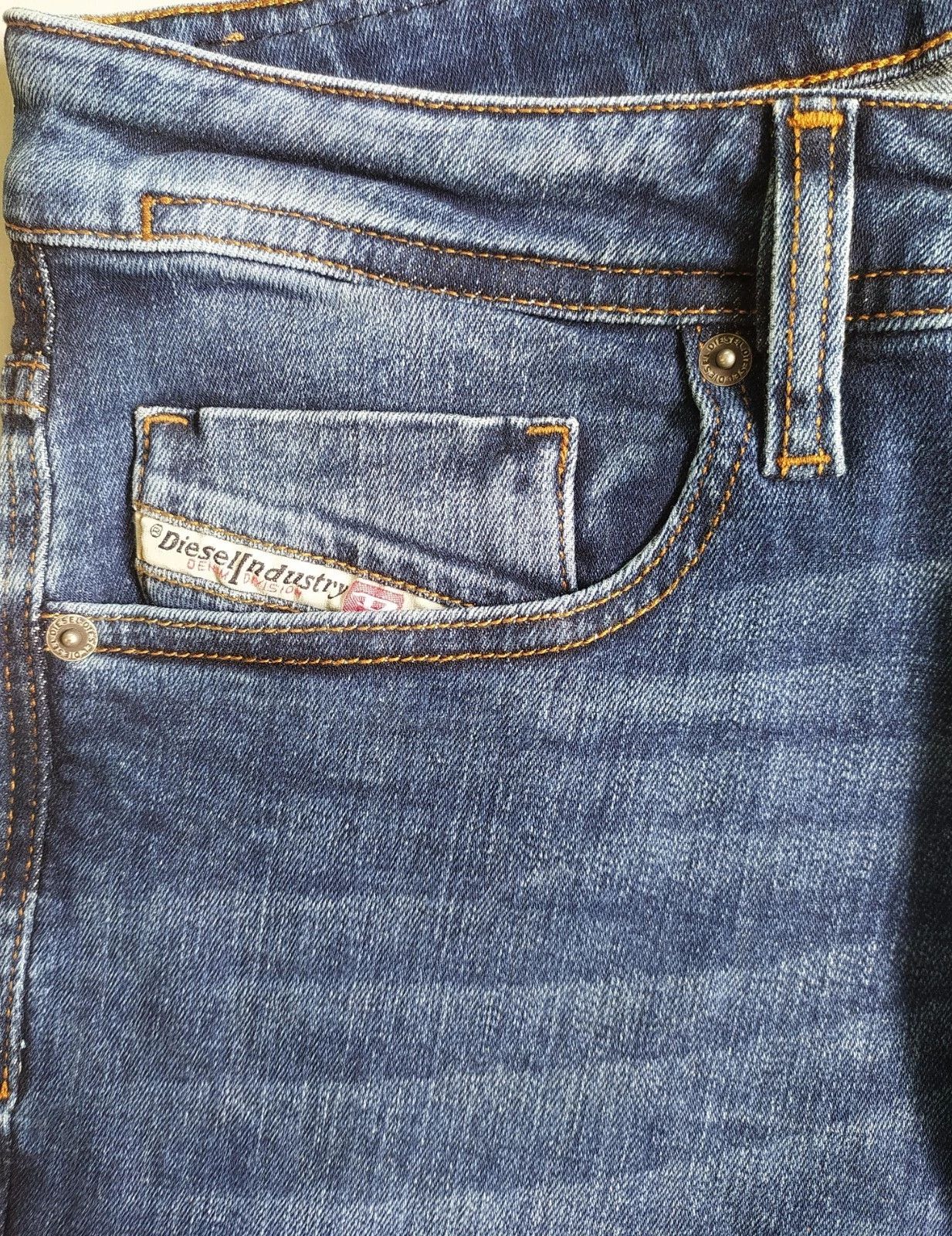 Diesel Diesel 1979 SLEENKER-R L.32 MENS JEANS T/9745 Size US 32 / EU 48 - 4 Thumbnail