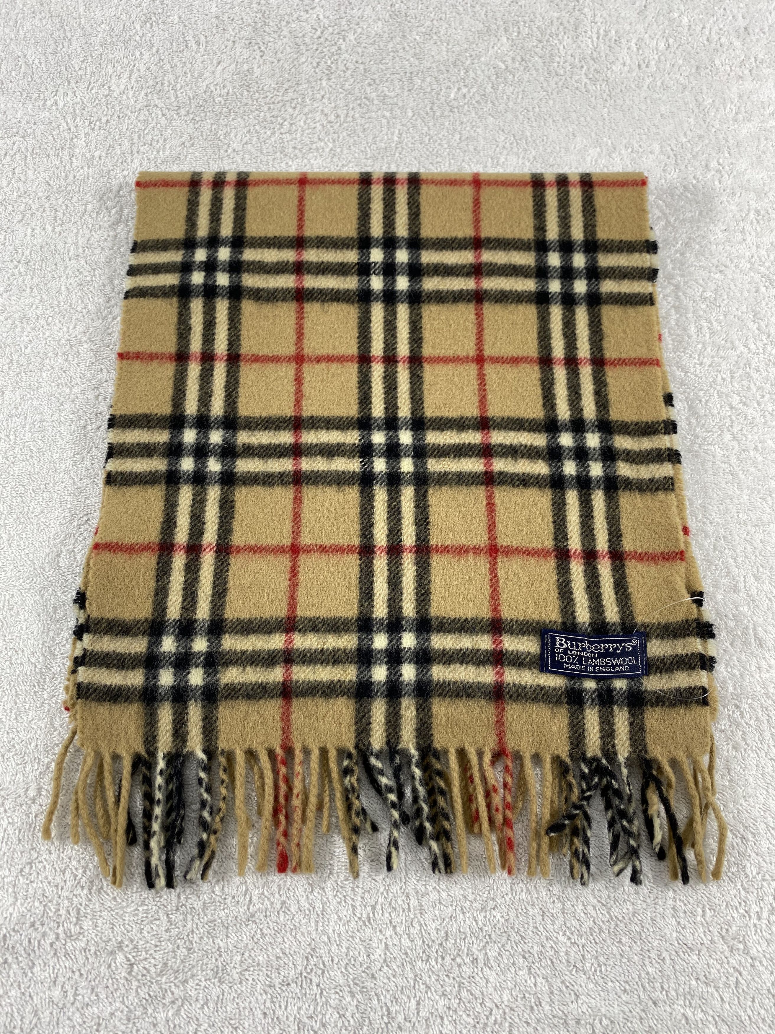 Burberry Vintage Burberry Scarf/Muffler/Neckwear MF605 Size ONE SIZE - 2 Thumbnail