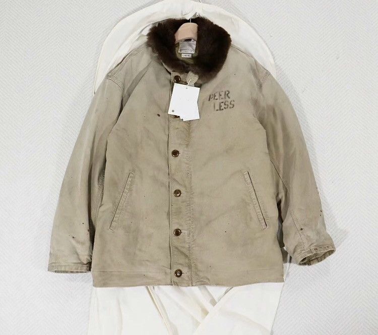 image of Visvim 21Aw Chief Deckhand Coat in Grey, Men's (Size Medium)