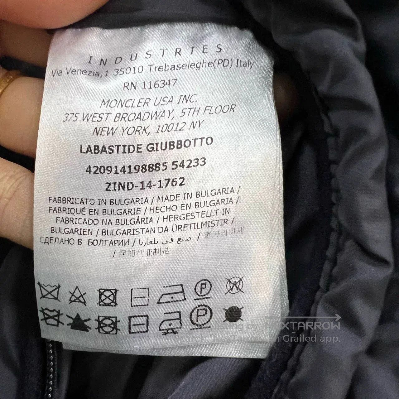 Moncler Moncler Color Block Quilted Down Jacket. Size US L / EU 52-54 / 3 - 5 Thumbnail