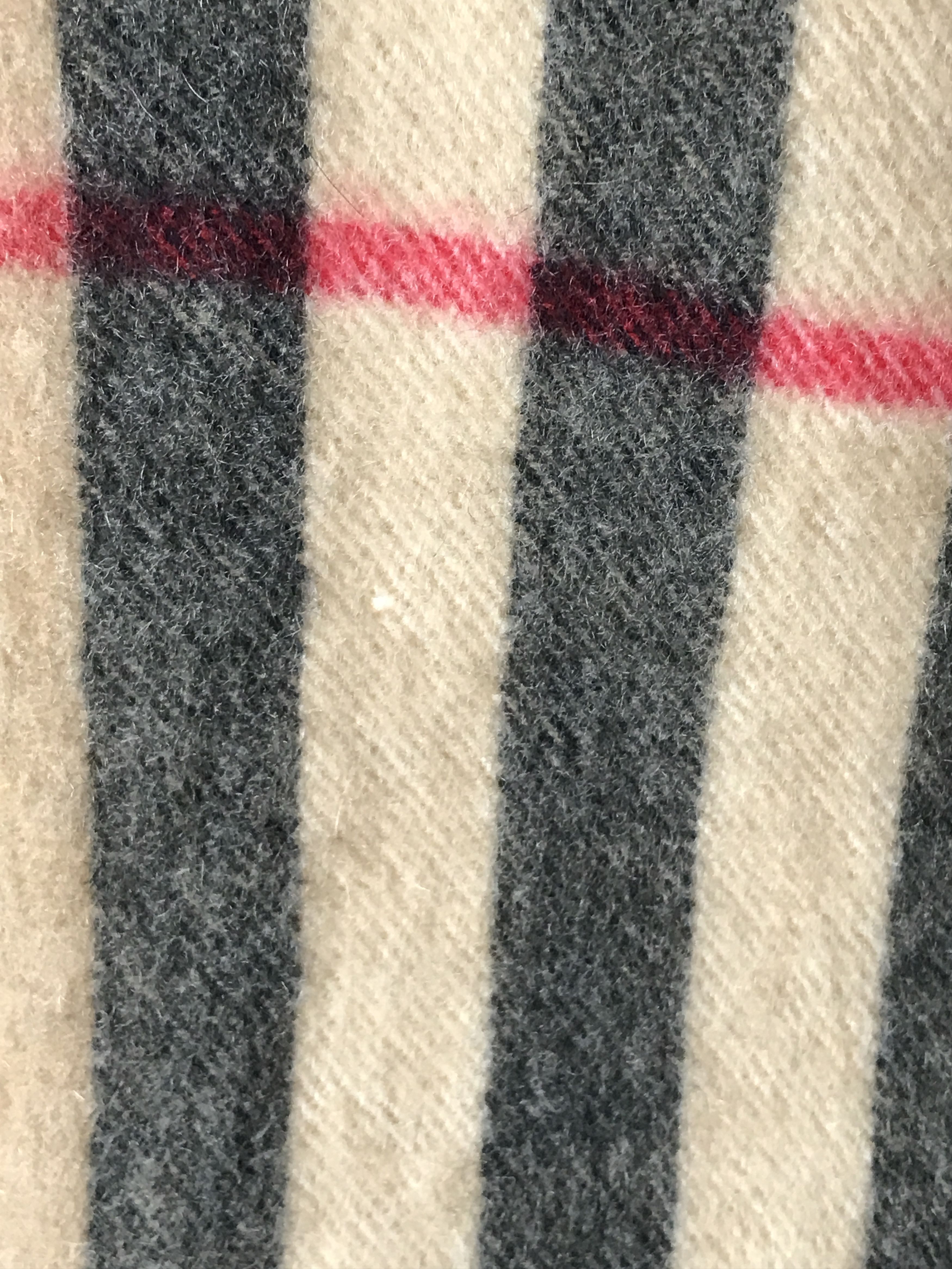 Burberry × Vintage Vintage Burberry Scarf Muffler Wool Cashmere Novacheck Size ONE SIZE - 8 Thumbnail