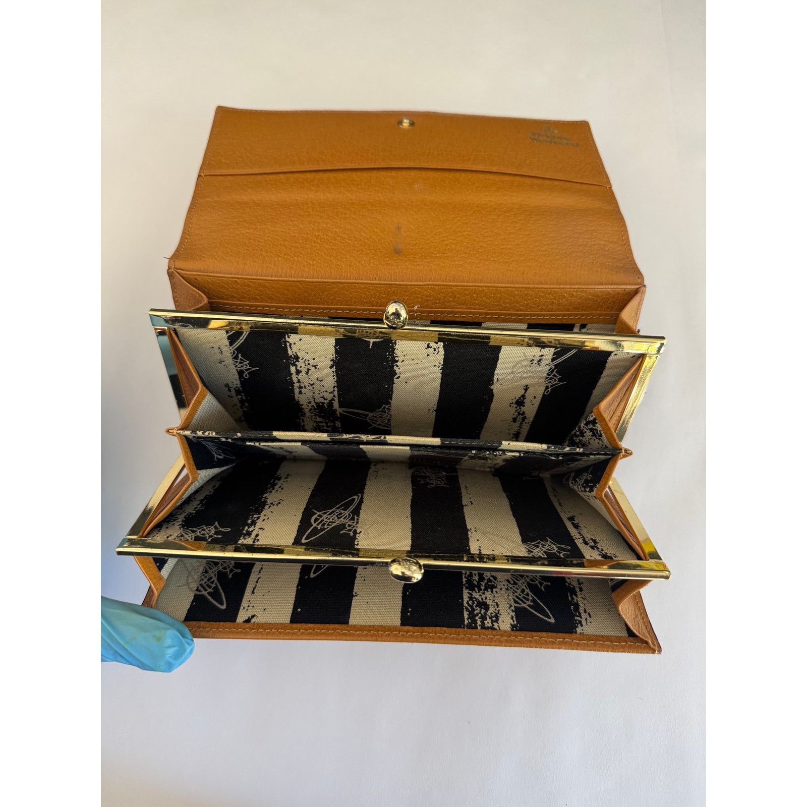 Vivienne Westwood Vivienne Westwood Long Brown Leather Wallet Size ONE SIZE - 3 Thumbnail