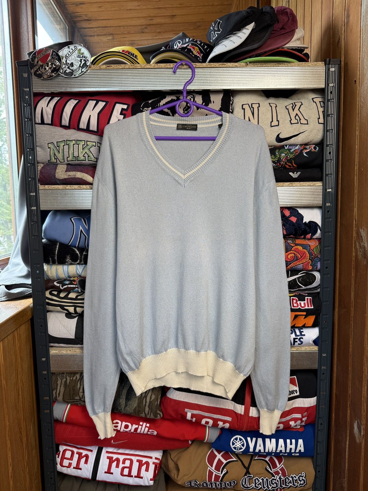 Corneliani Corneliani Cashmere + Wool Sweater Size US M / EU 48-50 / 2 - 1 Thumbnail