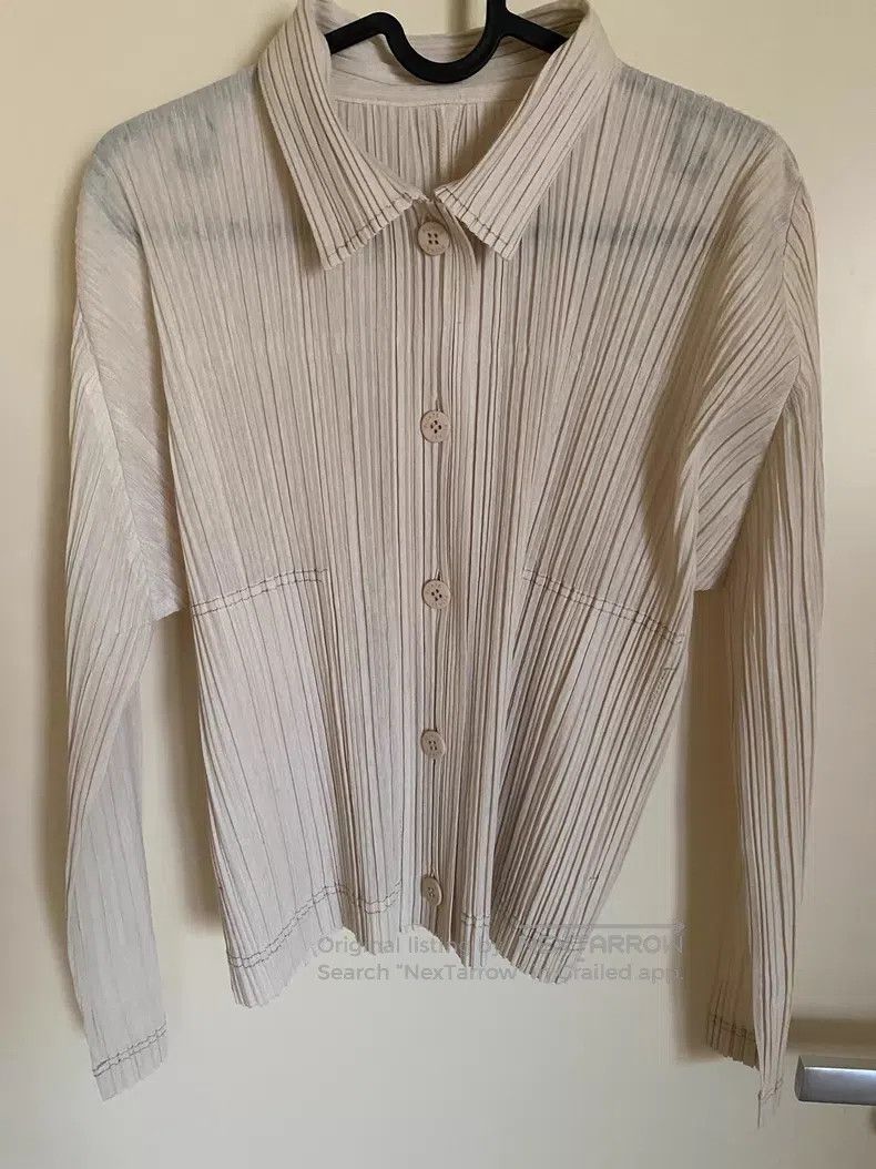 Issey Miyake Issey Miyake Denim Top Size XL / US 12-14 / IT 48-50 - 2 Thumbnail