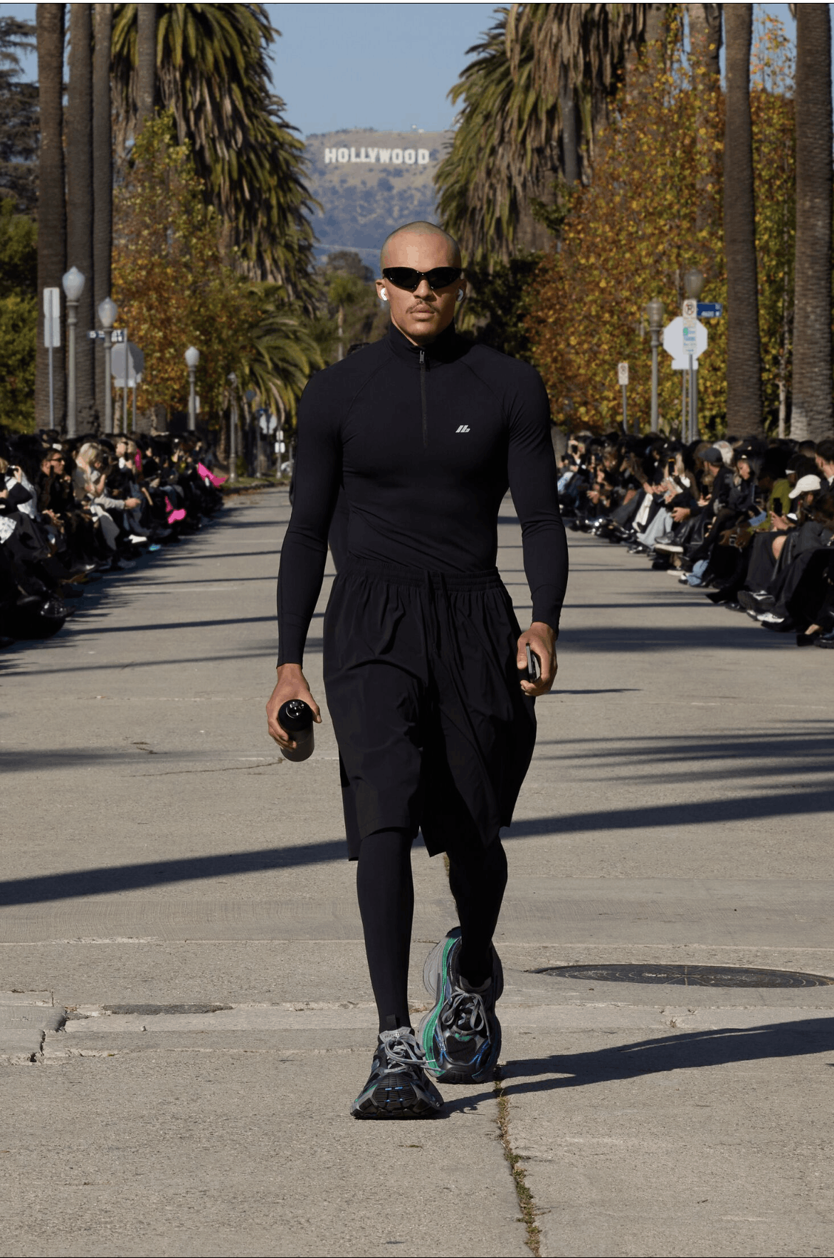 Balenciaga Balenciaga activewear fitted compression quarter zip L Size US L / EU 52-54 / 3 - 1 Thumbnail