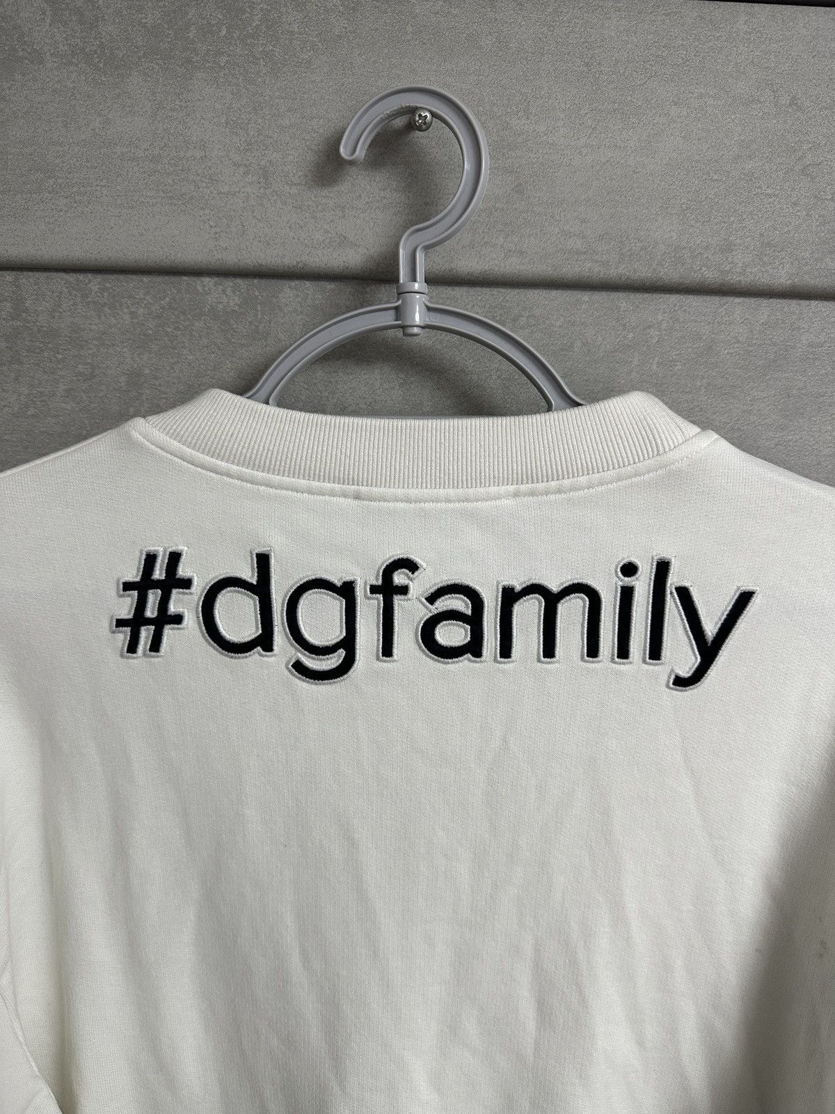 Dolce & Gabbana Dolce & Gabbana White Knit Stefano Sweatshirt Size US L / EU 52-54 / 3 - 5 Thumbnail