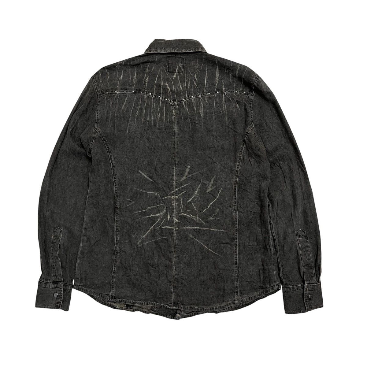 Hysteric Glamour 2000s Splendid Satisfation Poem Western Shirt Punk Lgb Size US L / EU 52-54 / 3 - 10 Thumbnail