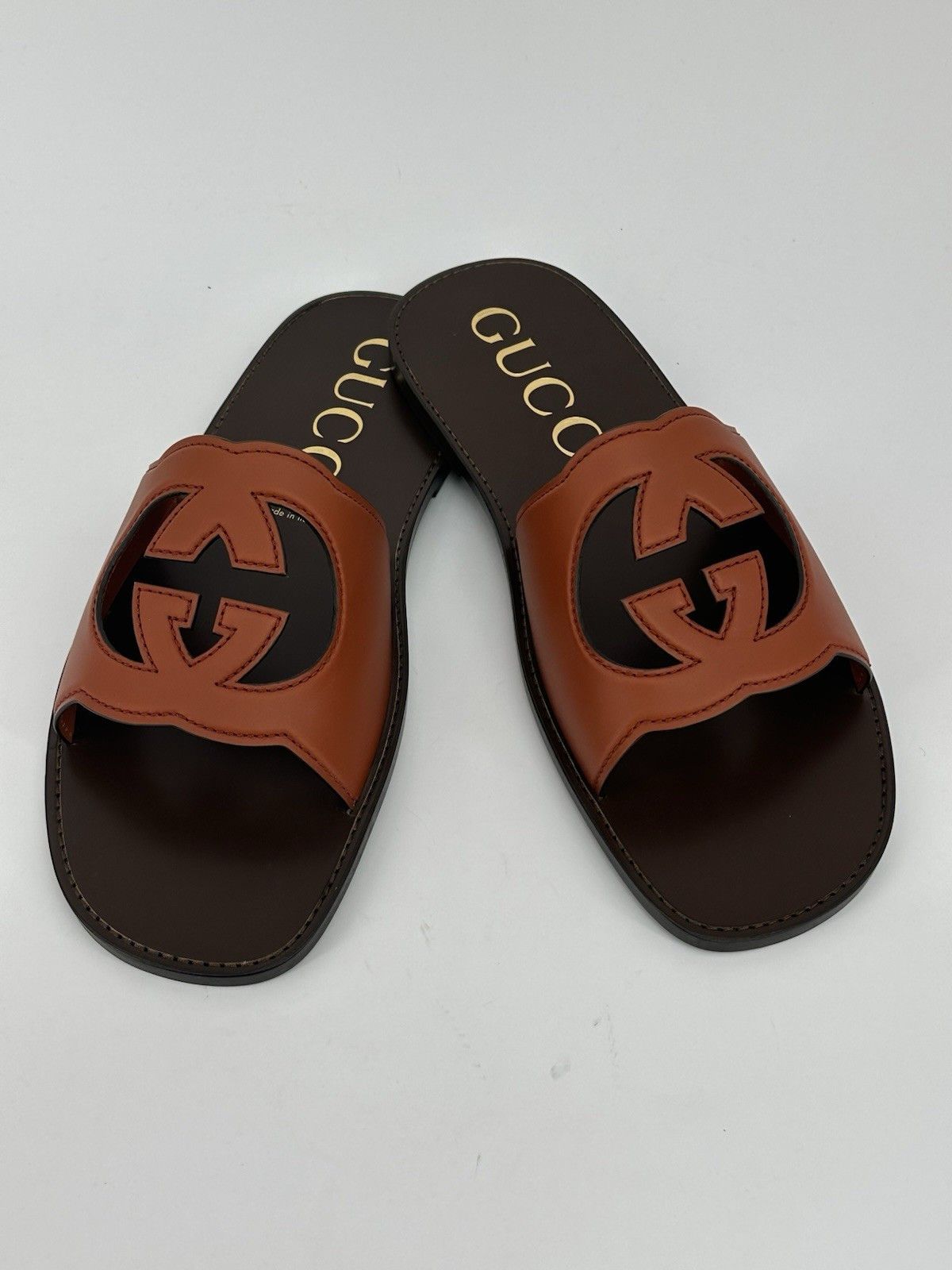 Gucci New Gucci Sandals SIze-EU-48/UK-14/US-15 Size US 15 / EU 48 - 7 Thumbnail