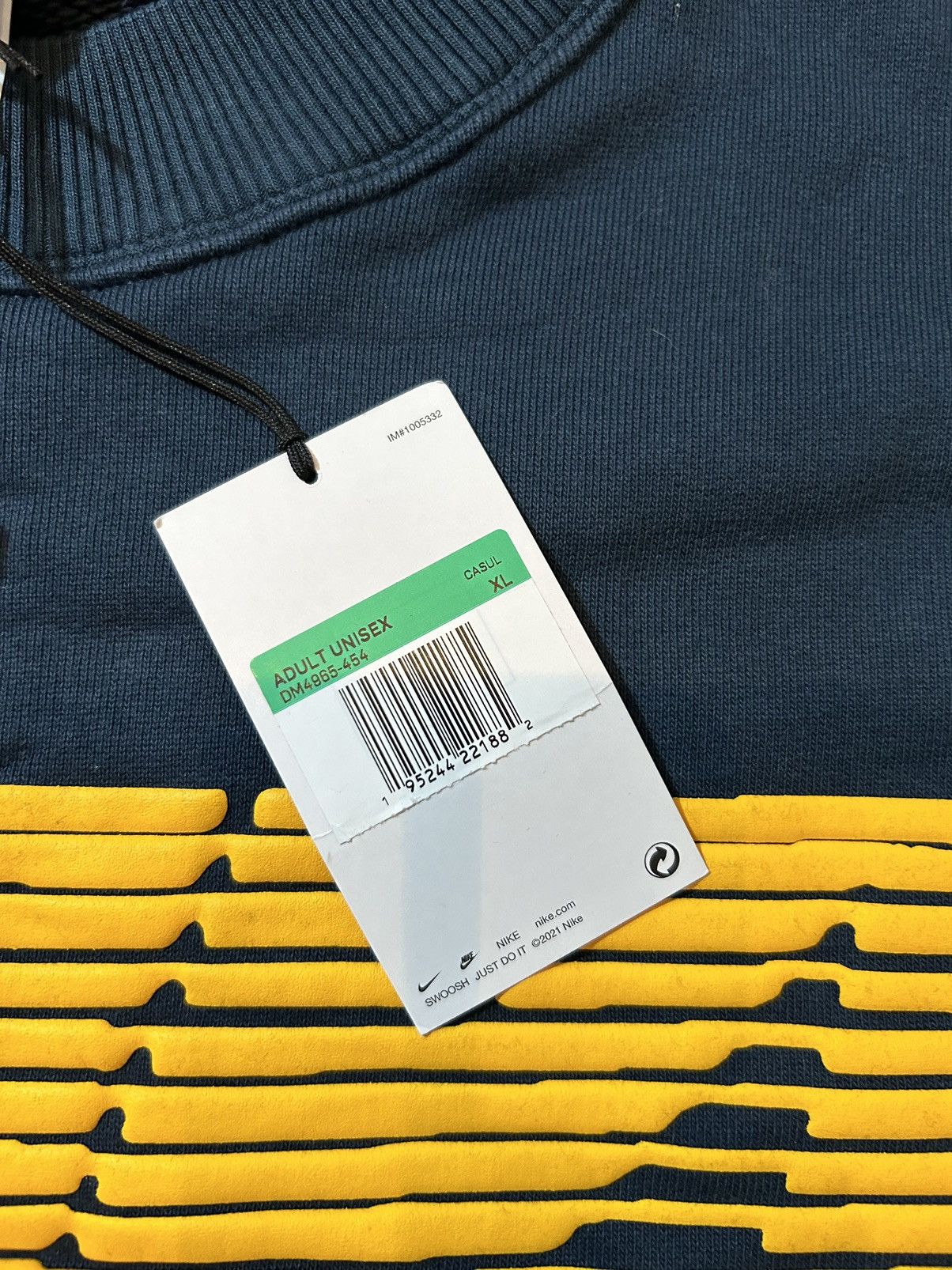 Cactus Plant Flea Market × Nike NIKE x CPFM Socks Fleece Crewneck Size US XL / EU 56 / 4 - 5 Thumbnail