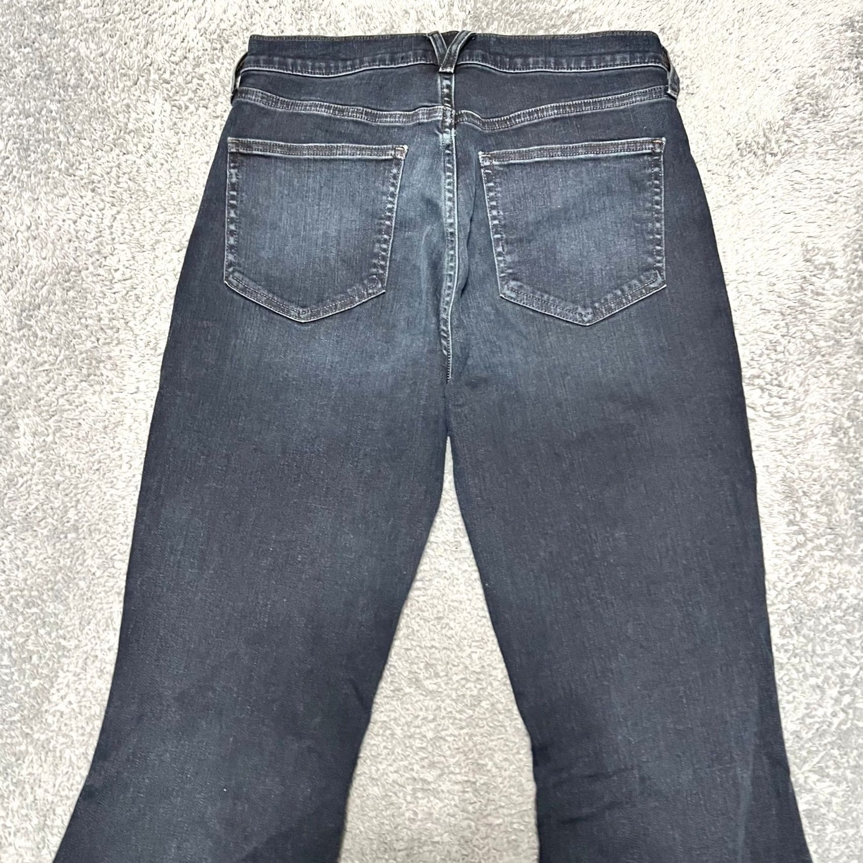 Veronica Beard Veronica Beard Jeans Womens 29 Sheridan High Rise Exaggerated Flare USA Jeans Women 29 Flared Blue Slim Regular 30x35 Size 29" - 3 Thumbnail
