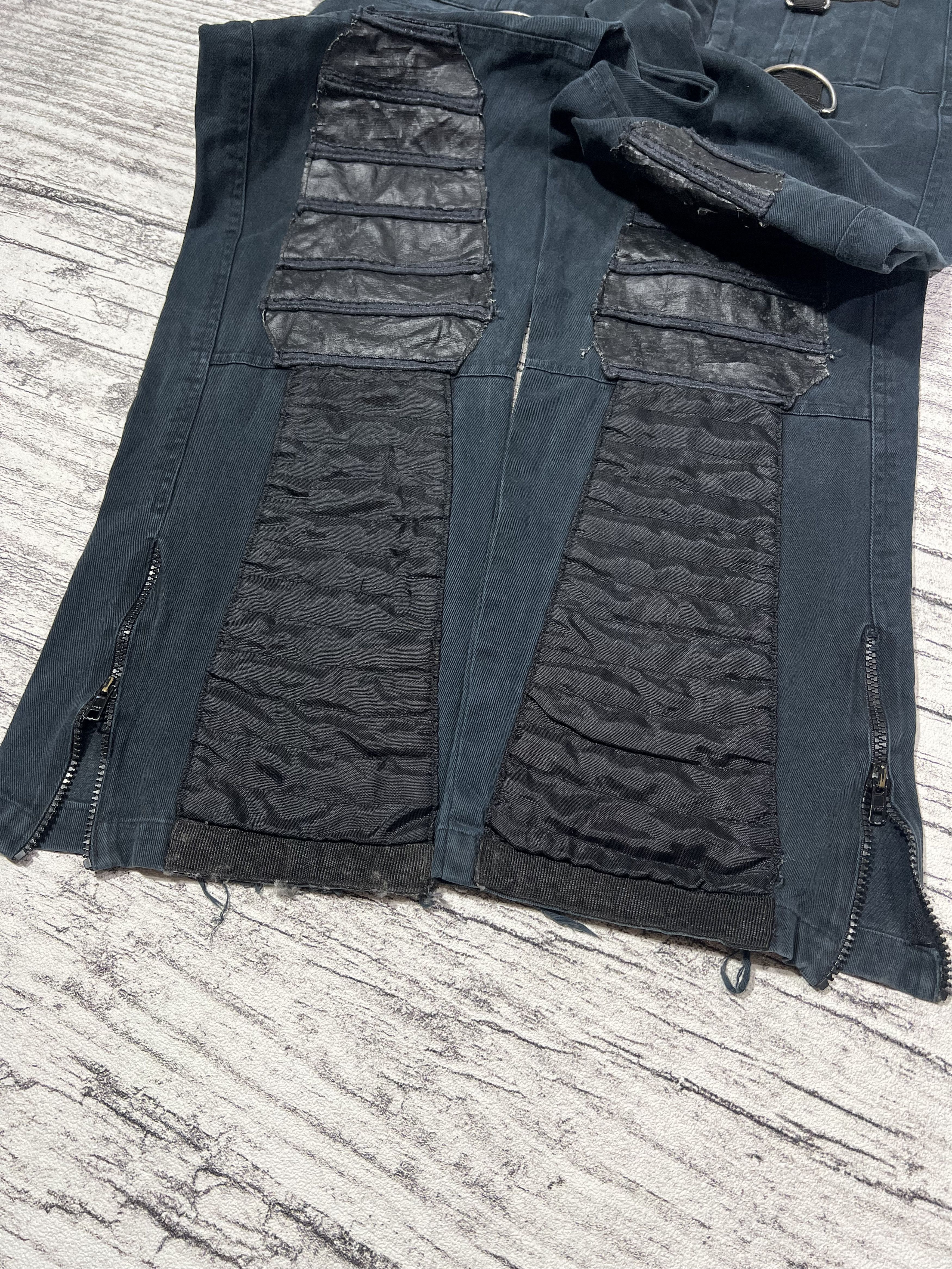 Japanese Brand 2000s Archival Hysteric Punk Biker Bootcut Flare y2k Ifsix Size US 31 - 6 Thumbnail