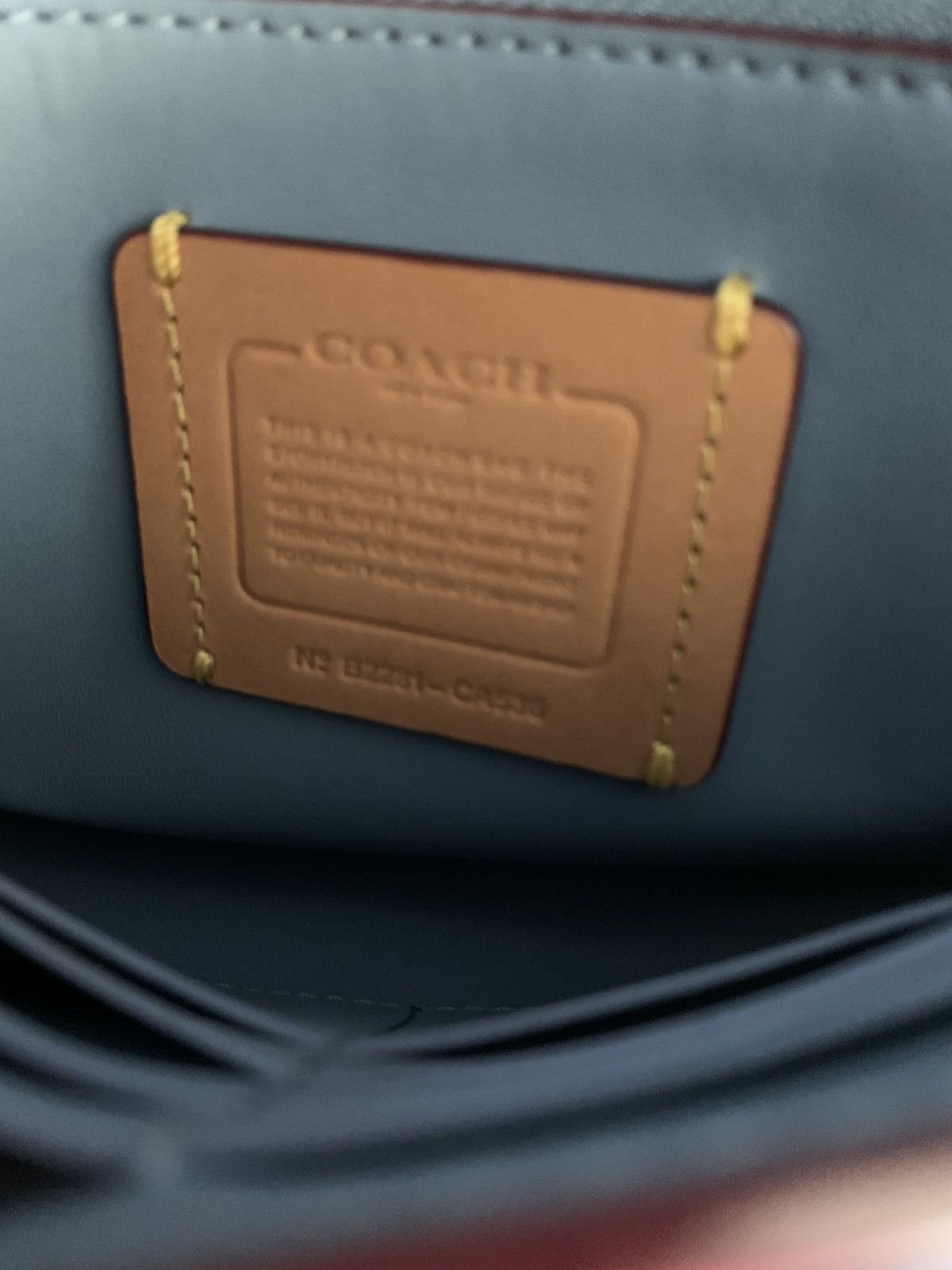 Coach Deadstock blue jesnd denjm y2k coacb crossbody Size ONE SIZE - 5 Thumbnail