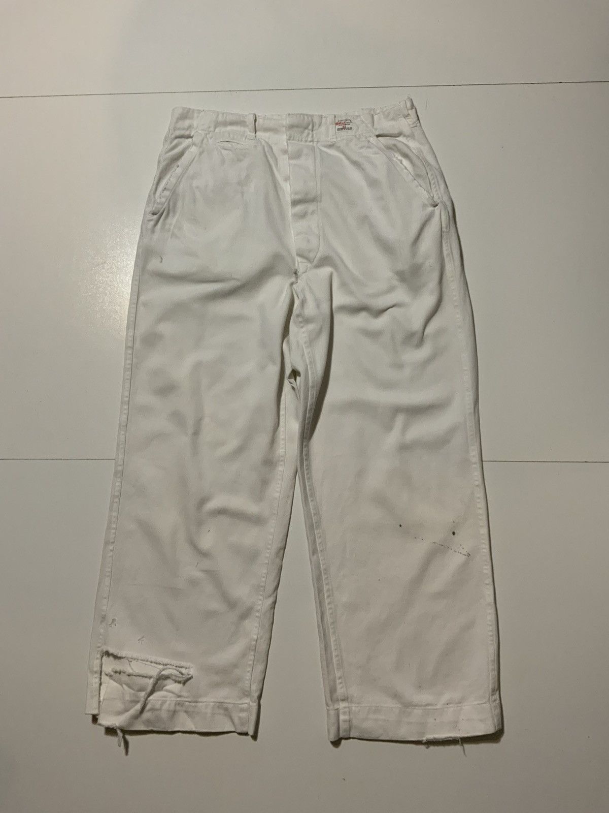 Vintage Vintage 40s 50s Whitehouse MFG Sanforized Doctor Work Pants Size US 32 / EU 48 - 1 Thumbnail