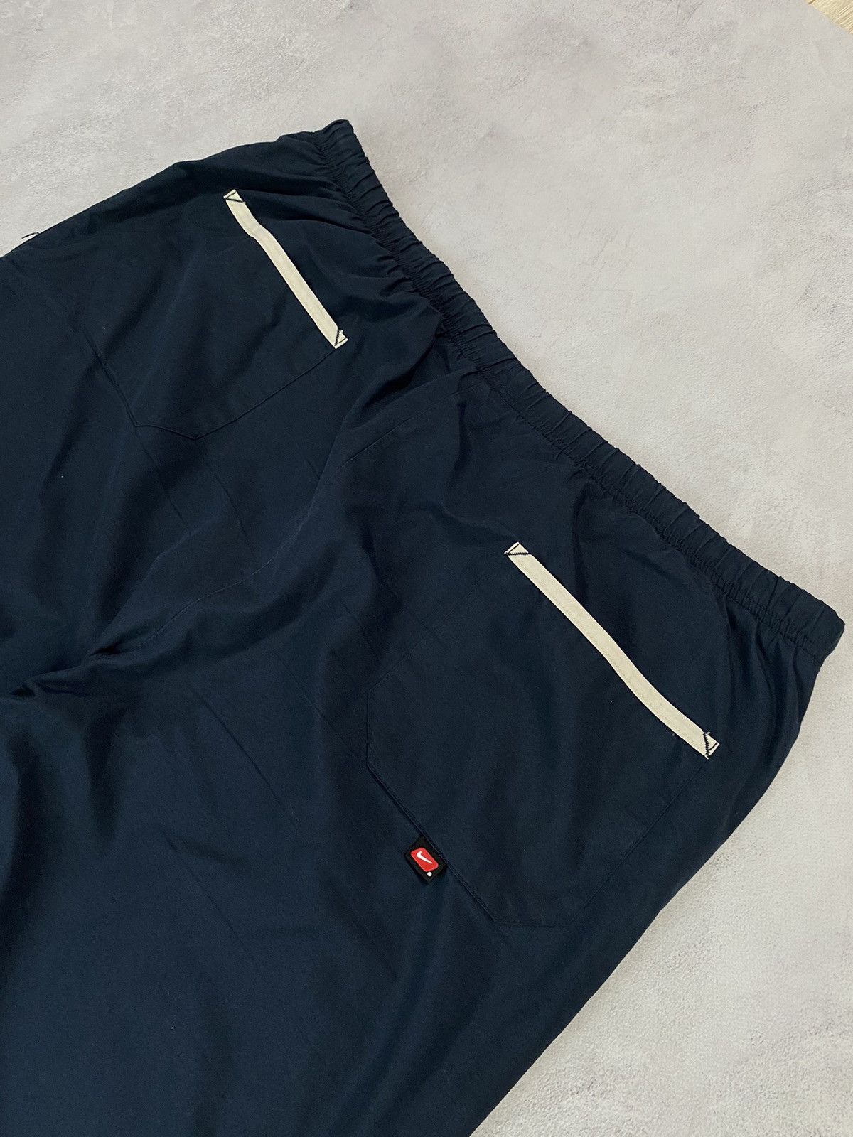 Nike 🌚 Vintage 90s Track Pants NIKE Swoosh + Back Logo Size US 40 / EU 56 - 8 Thumbnail