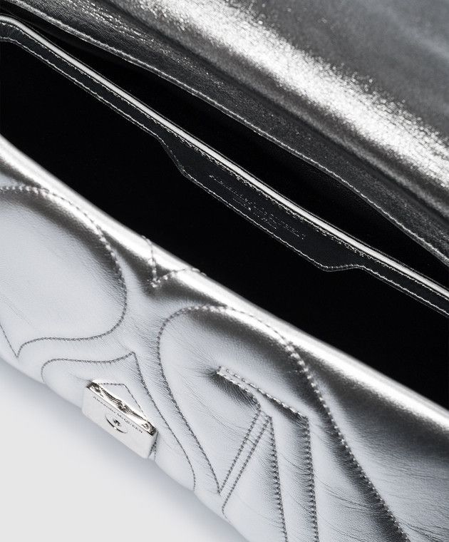 Alexander McQueen o1y0325 Size: OS / Handbag in Silver Size ONE SIZE - 4 Thumbnail