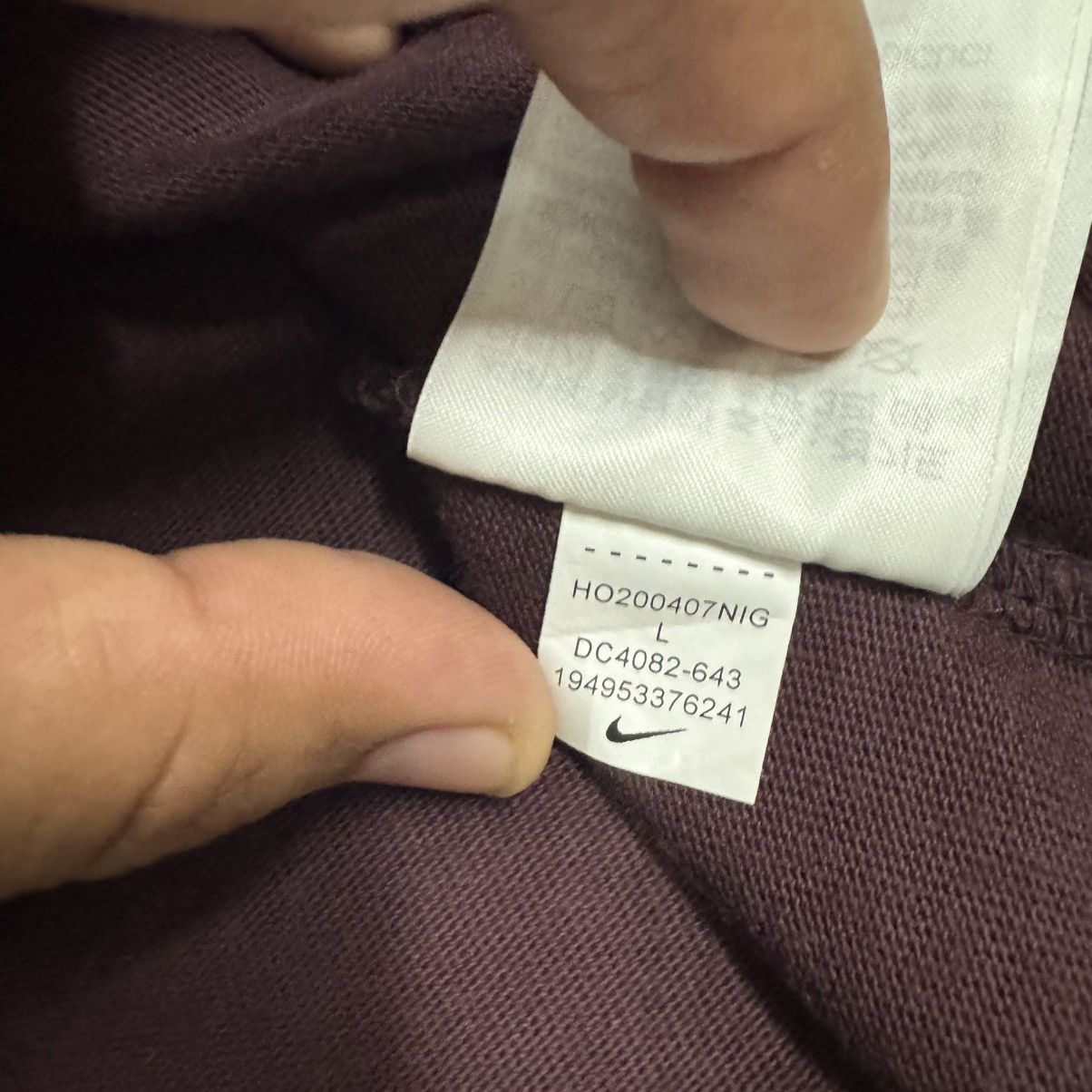 Nike ACG Nike ACG Deep Burgundy Team Orange Tee Size US L / EU 52-54 / 3 - 12 Thumbnail