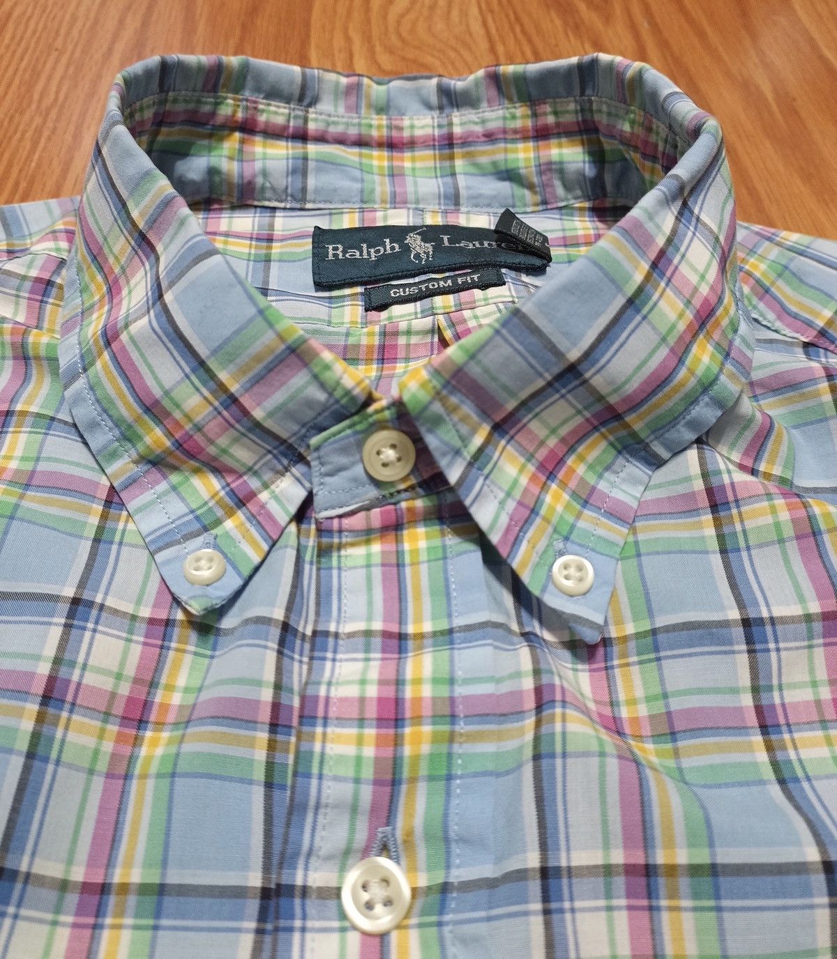 Polo Ralph Lauren Ralph Lauren Men Checked Cotton Shirt Size XL Size US XL / EU 56 / 4 - 2 Thumbnail