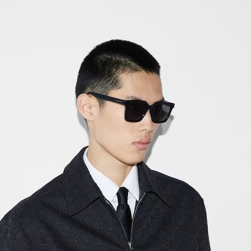 Gucci NEW Gucci GG1582SK 001 Unisex Square Sunglasses GG 1582SK Size ONE SIZE - 10 Thumbnail