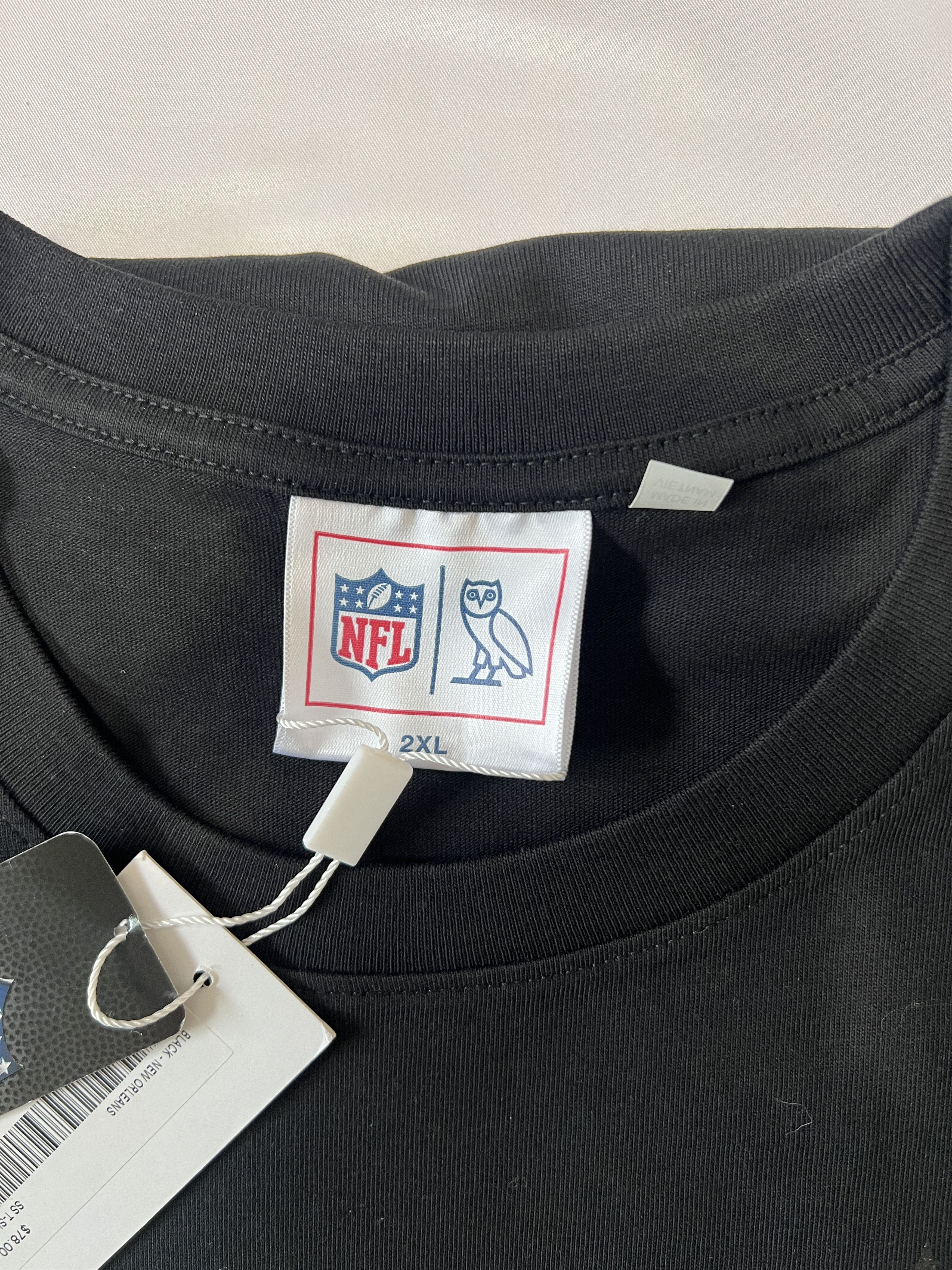 Drake OVO x NFL NEW ORLEANS SAINTS OG OWL T-SHIRT TEE Size US XXL / EU 58 / 5 - 4 Thumbnail