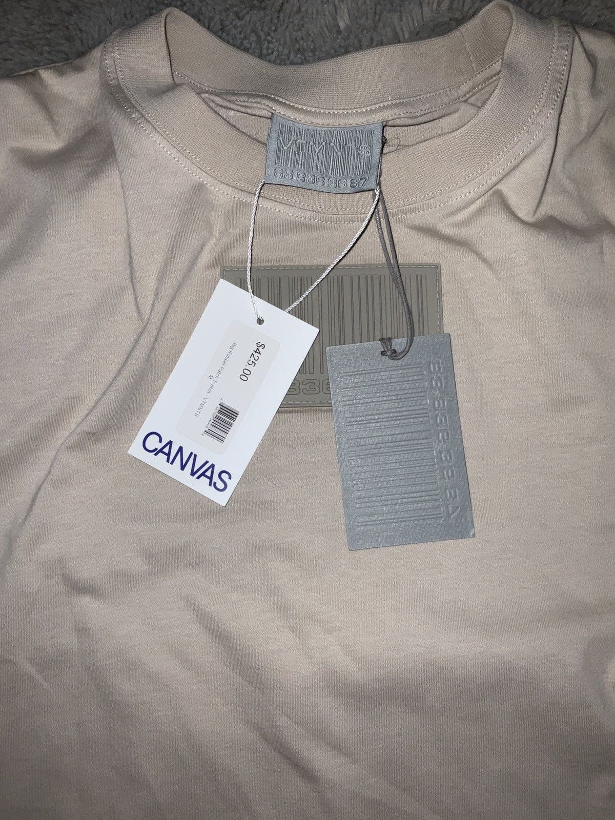 VTMNTS VTMNTS Big Rubber Patch Shirt Size US M / EU 48-50 / 2 - 4 Thumbnail