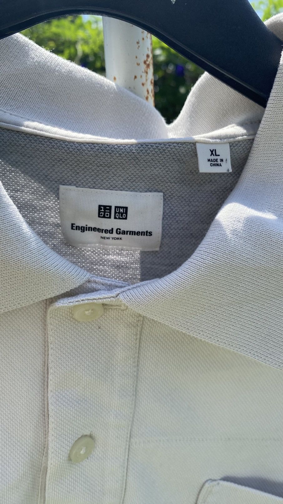 Engineered Garments × Uniqlo Two Tone Collar Shirt Size US XL / EU 56 / 4 - 4 Thumbnail
