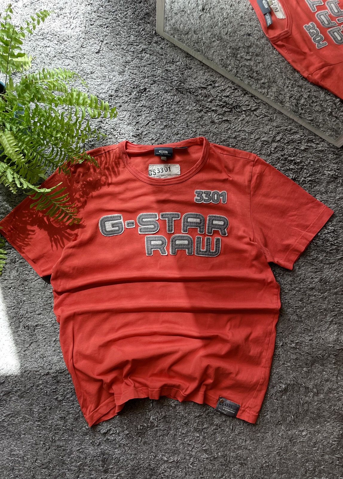 G-Star × Vintage G-Star Raw T-Shirt Streetwear Vintage Big Logo Rare Y2K Size US L / EU 52-54 / 3 - 1 Thumbnail