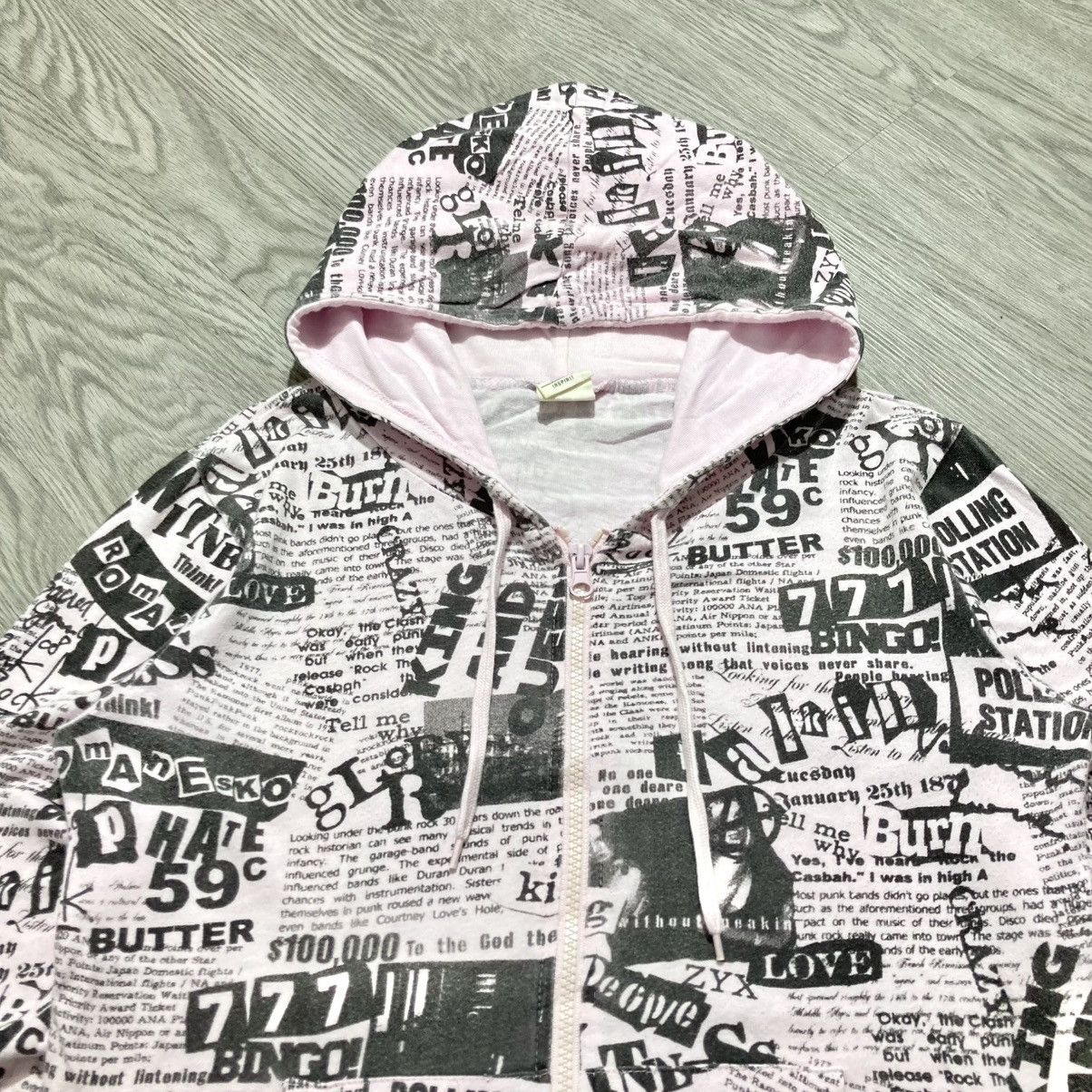 Hysteric Glamour 2000s Atemis Spirit Newpaper Girls Ziphoodie Lgb Style Size US S / EU 44-46 / 1 - 3 Thumbnail