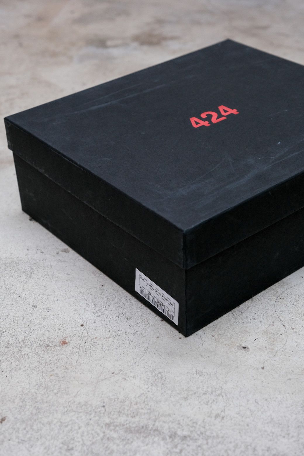424 424 Miner Marathon Boots in Black & Wax Spray Size US 8 / EU 41 - 12 Thumbnail