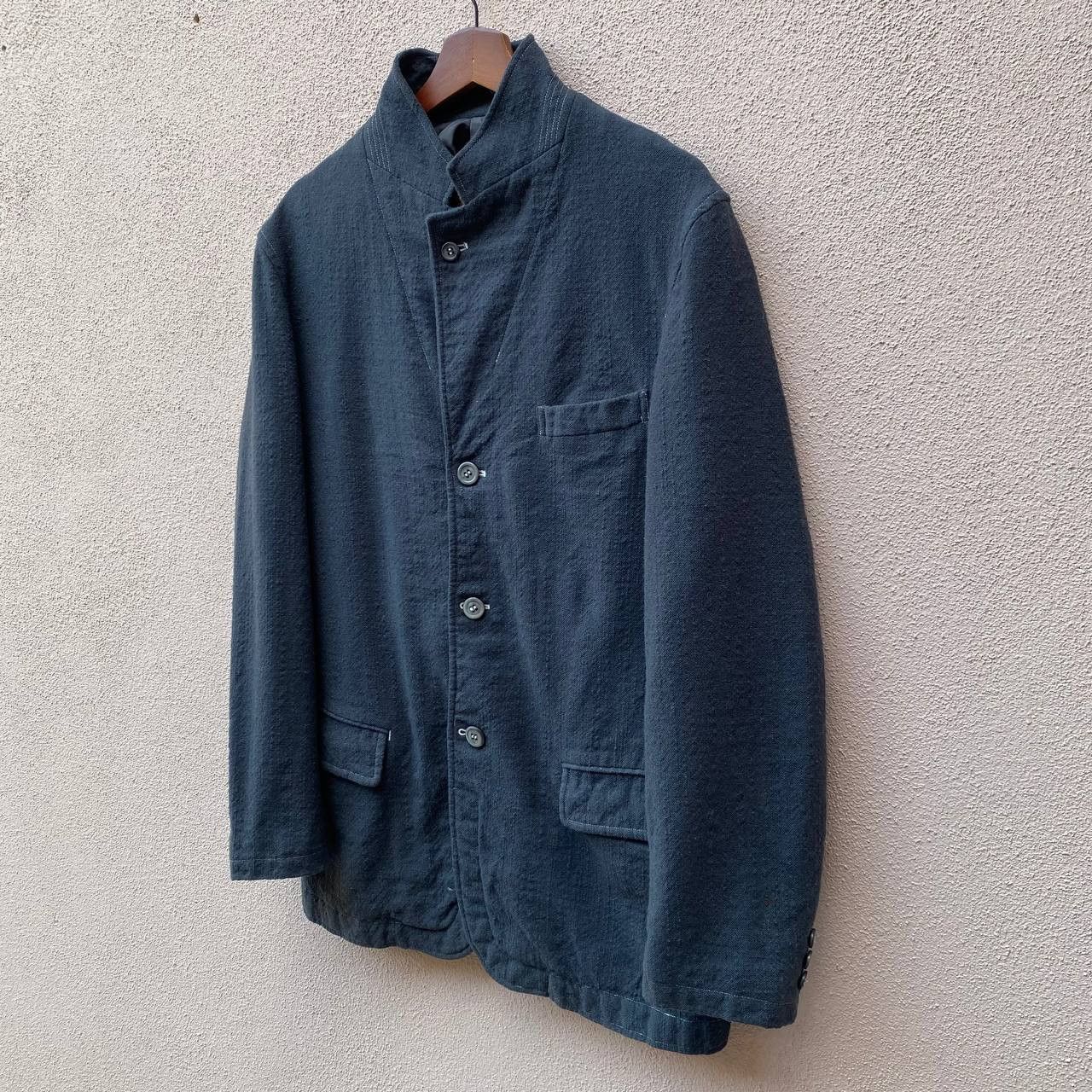 Comme des Garcons Homme AD2001 COMME DES GARCON MINIMALIST WOOL JACKET Size US S / EU 44-46 / 1 - 4 Thumbnail
